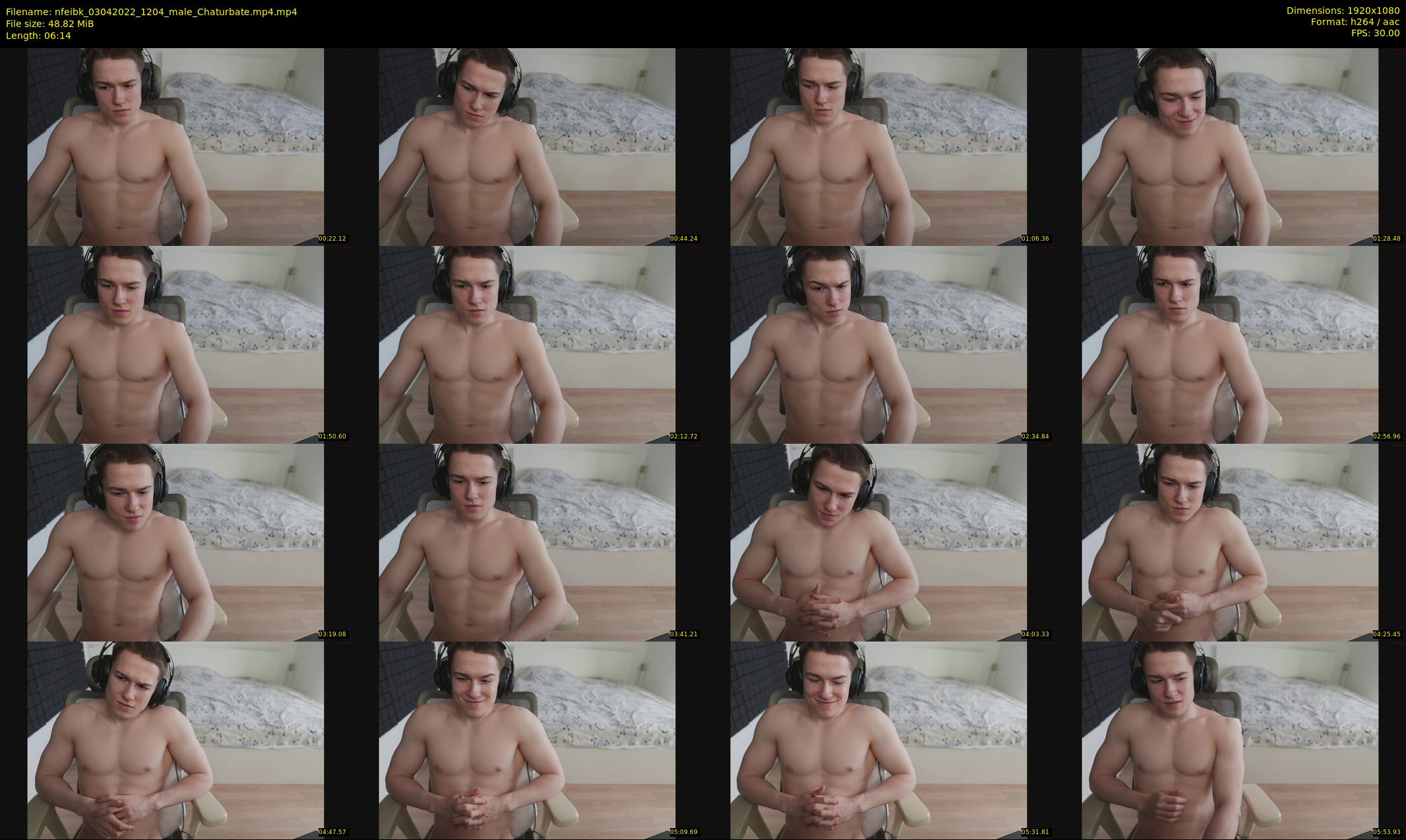nfeibk — 7 minute Chaturbate male cam show recording, 1080p, Apr 3, 2022