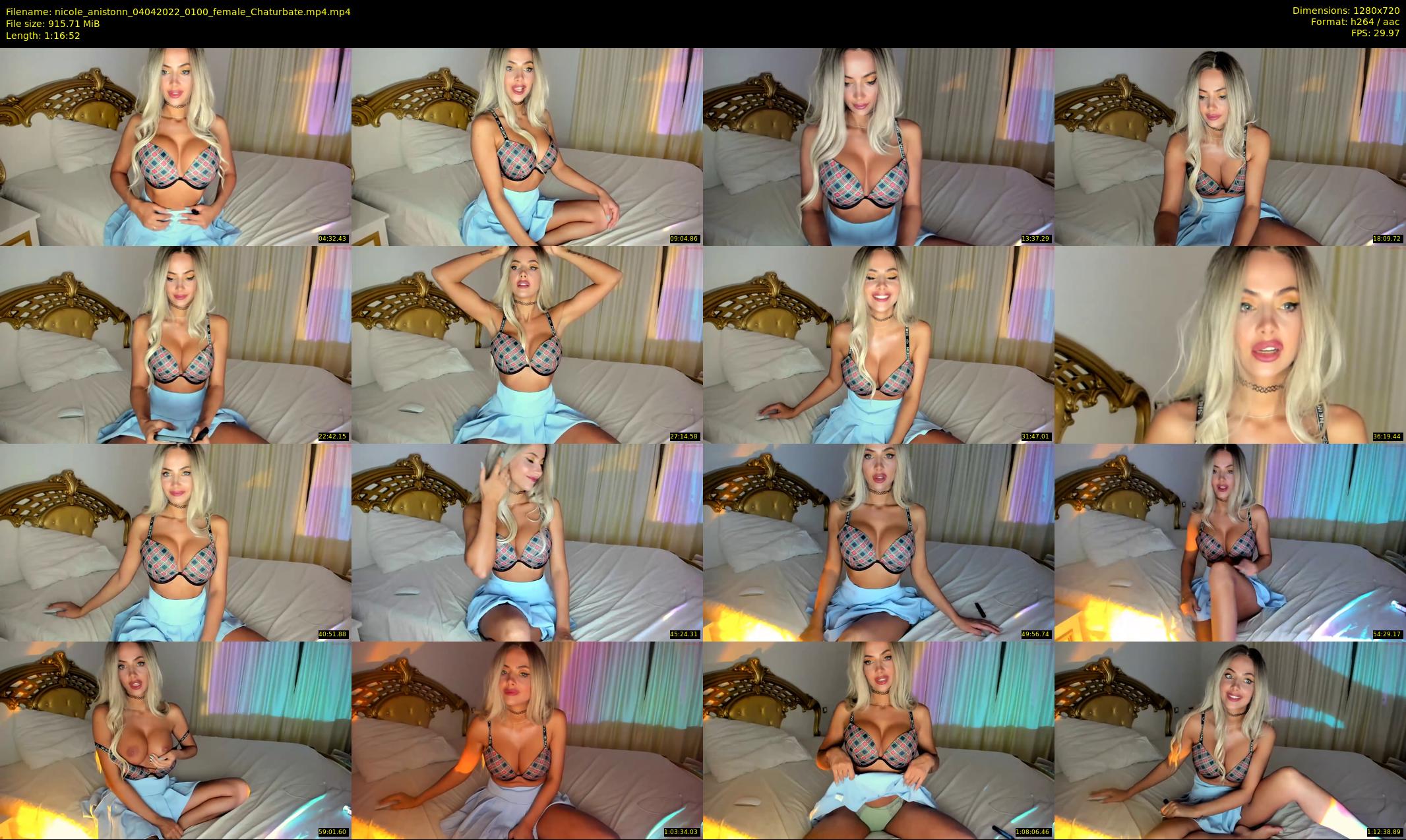 nicole_anistonn — 77 minute Chaturbate female cam show recording, 720p, Apr 4, 2022