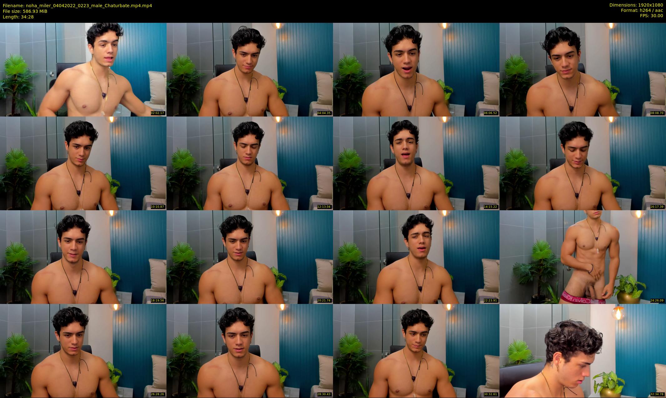 noha_miler — 35 minute Chaturbate male cam show recording, 1080p, Apr 4, 2022