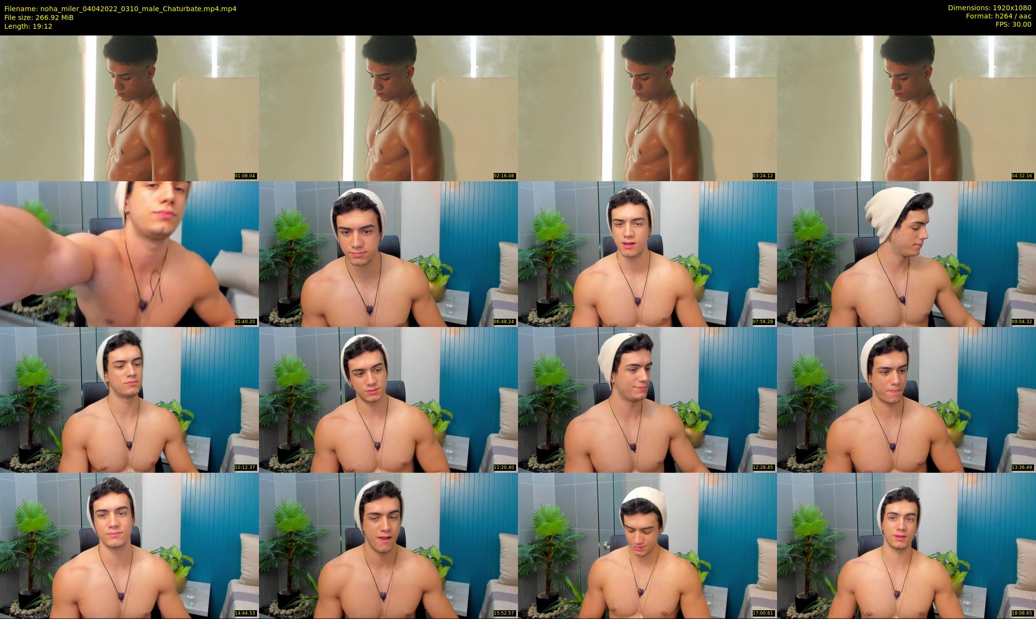 noha_miler — 20 minute Chaturbate male cam show recording, 1080p, Apr 4, 2022