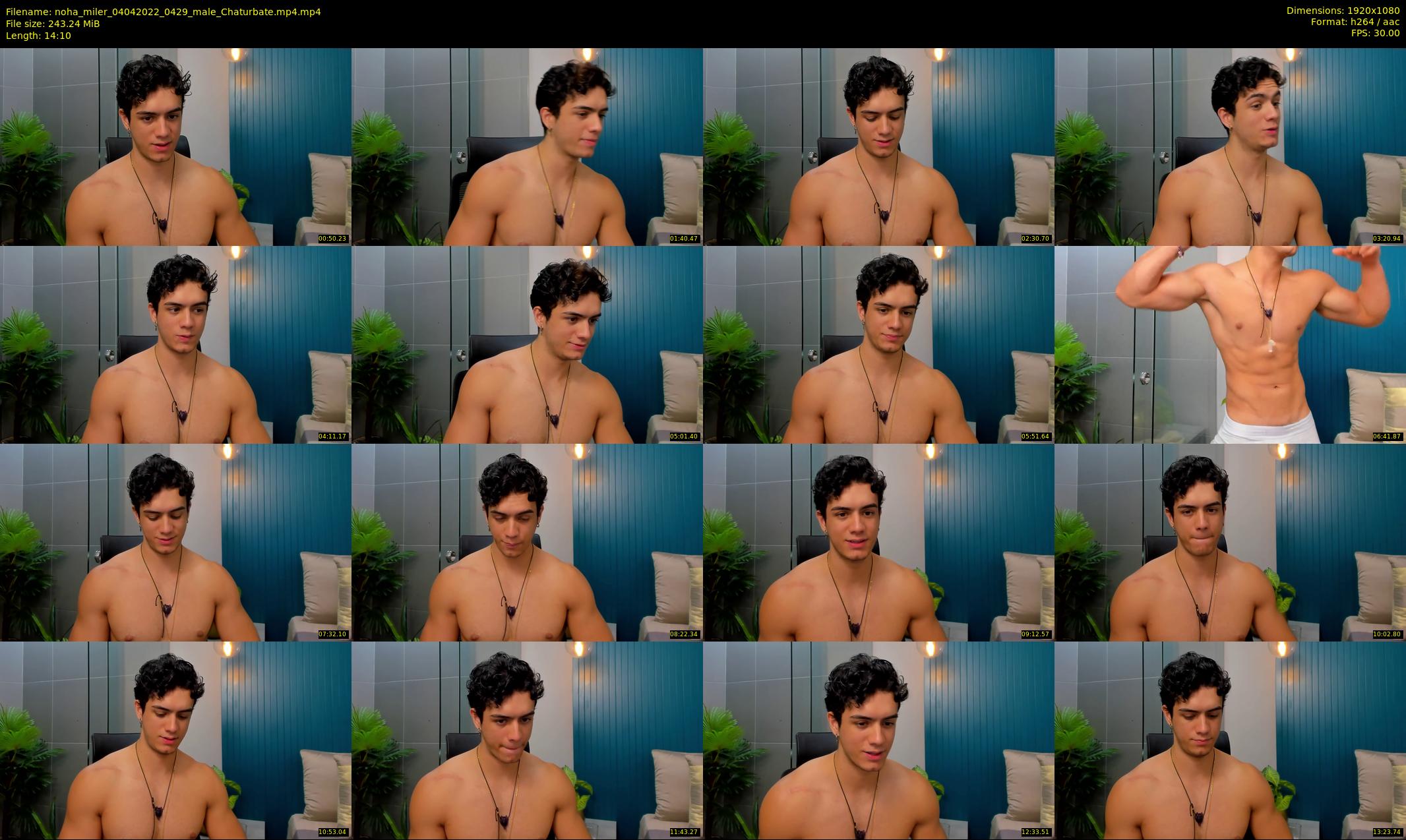 noha_miler — 15 minute Chaturbate male cam show recording, 1080p, Apr 4, 2022