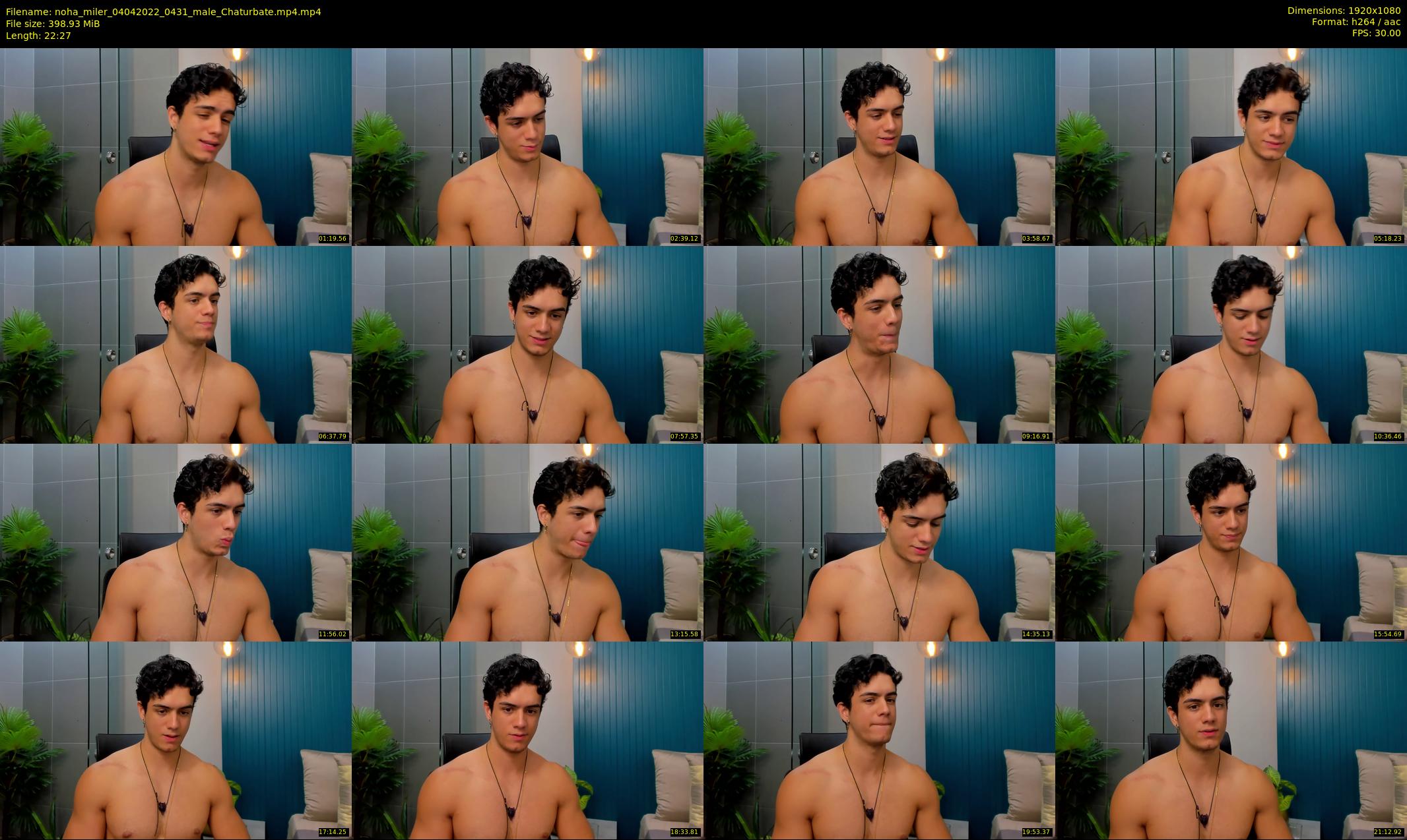 noha_miler — 23 minute Chaturbate male cam show recording, 1080p, Apr 4, 2022