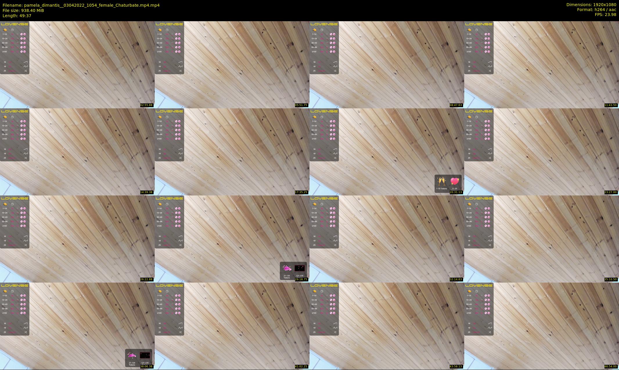 pamela_dimantis_ — 50 minute Chaturbate female cam show recording, 1080p, Apr 3, 2022