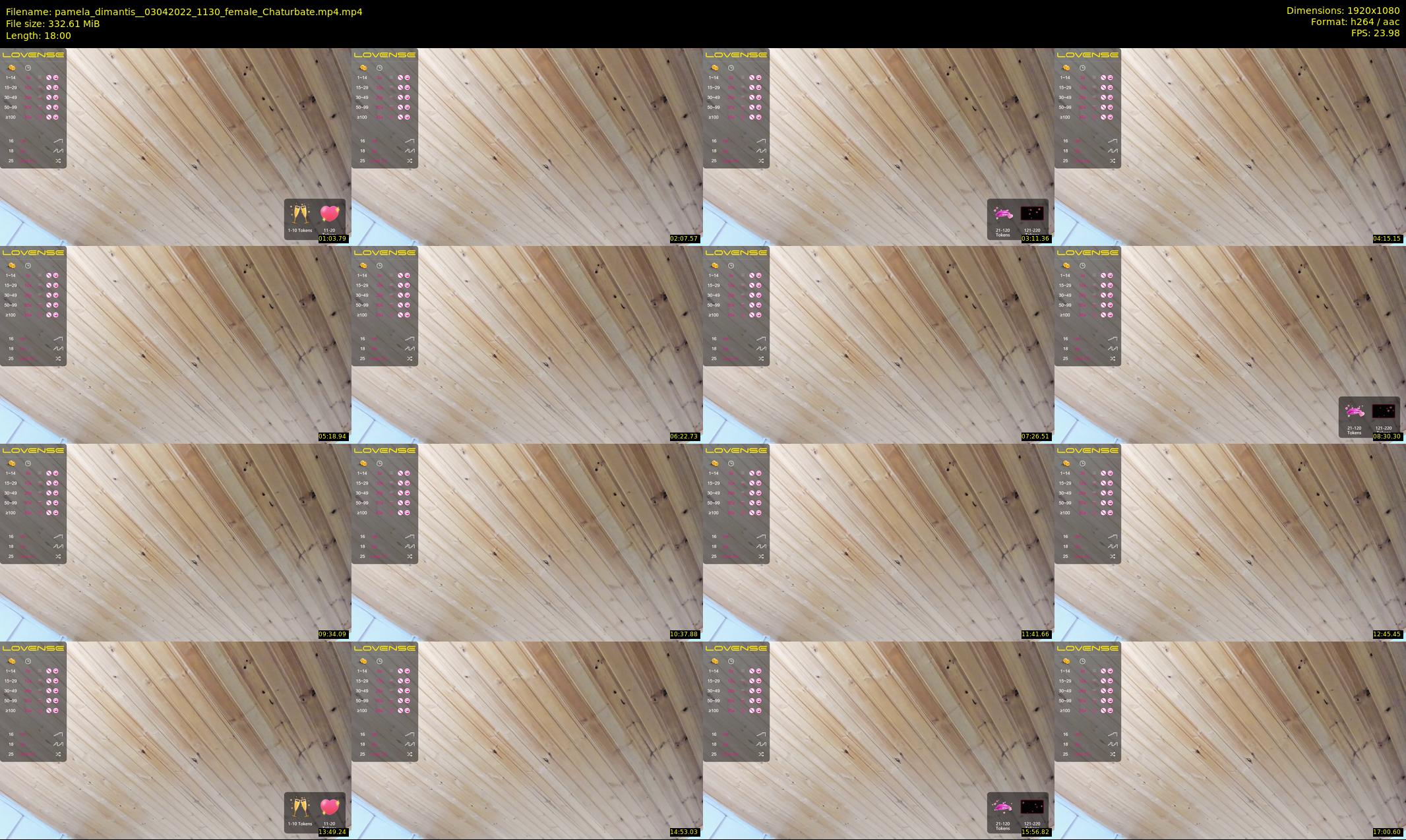 pamela_dimantis_ — 18 minute Chaturbate female cam show recording, 1080p, Apr 3, 2022