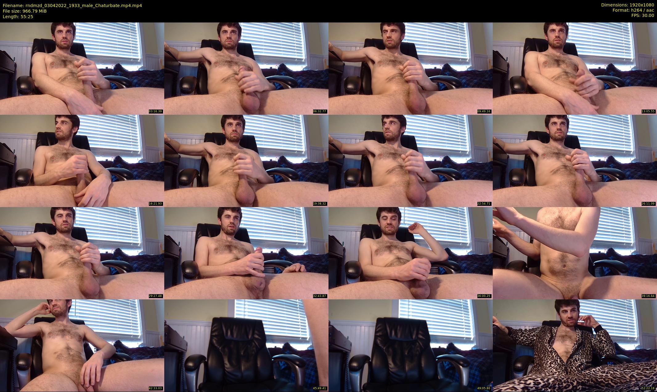 rndmzd — 56 minute Chaturbate male cam show recording, 1080p, Apr 3, 2022