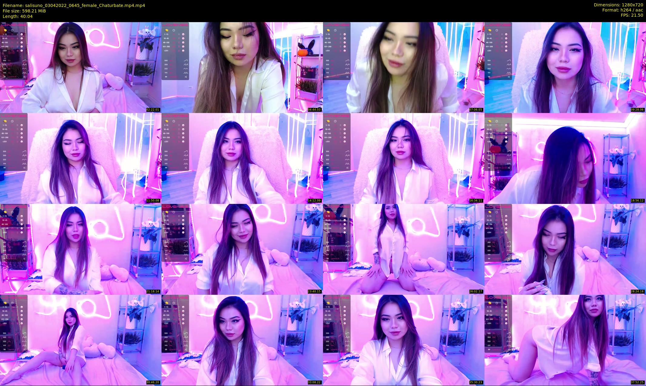 salisuno — 41 minute Chaturbate female cam show recording, 720p, Apr 3, 2022