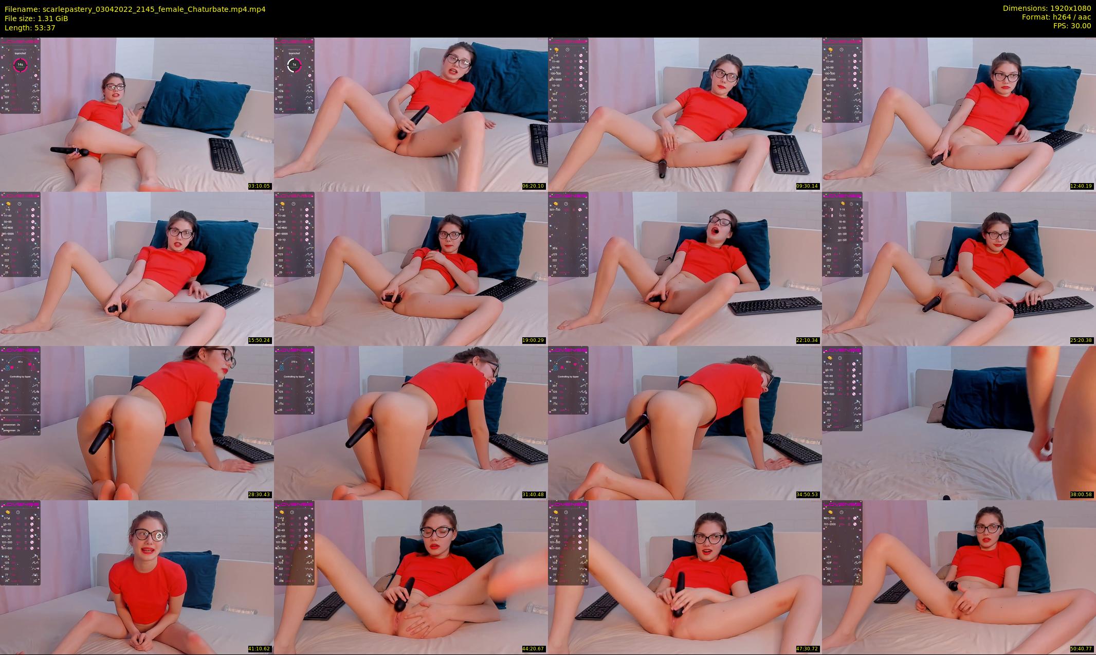 scarlepastery — 54 minute Chaturbate couple cam show recording, 1080p, Apr 3, 2022