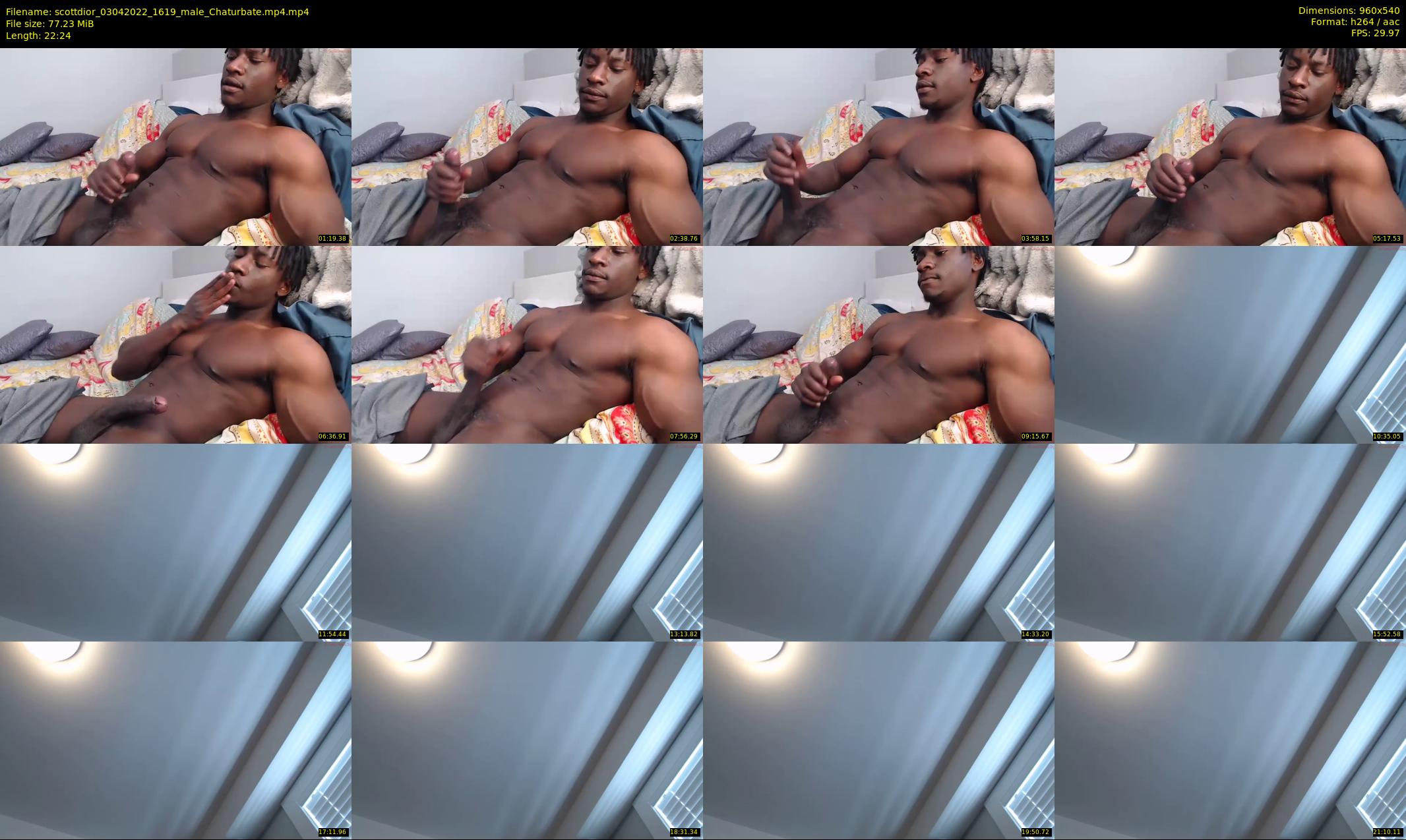 scottdior — 23 minute Chaturbate male cam show recording, 480p, Apr 3, 2022