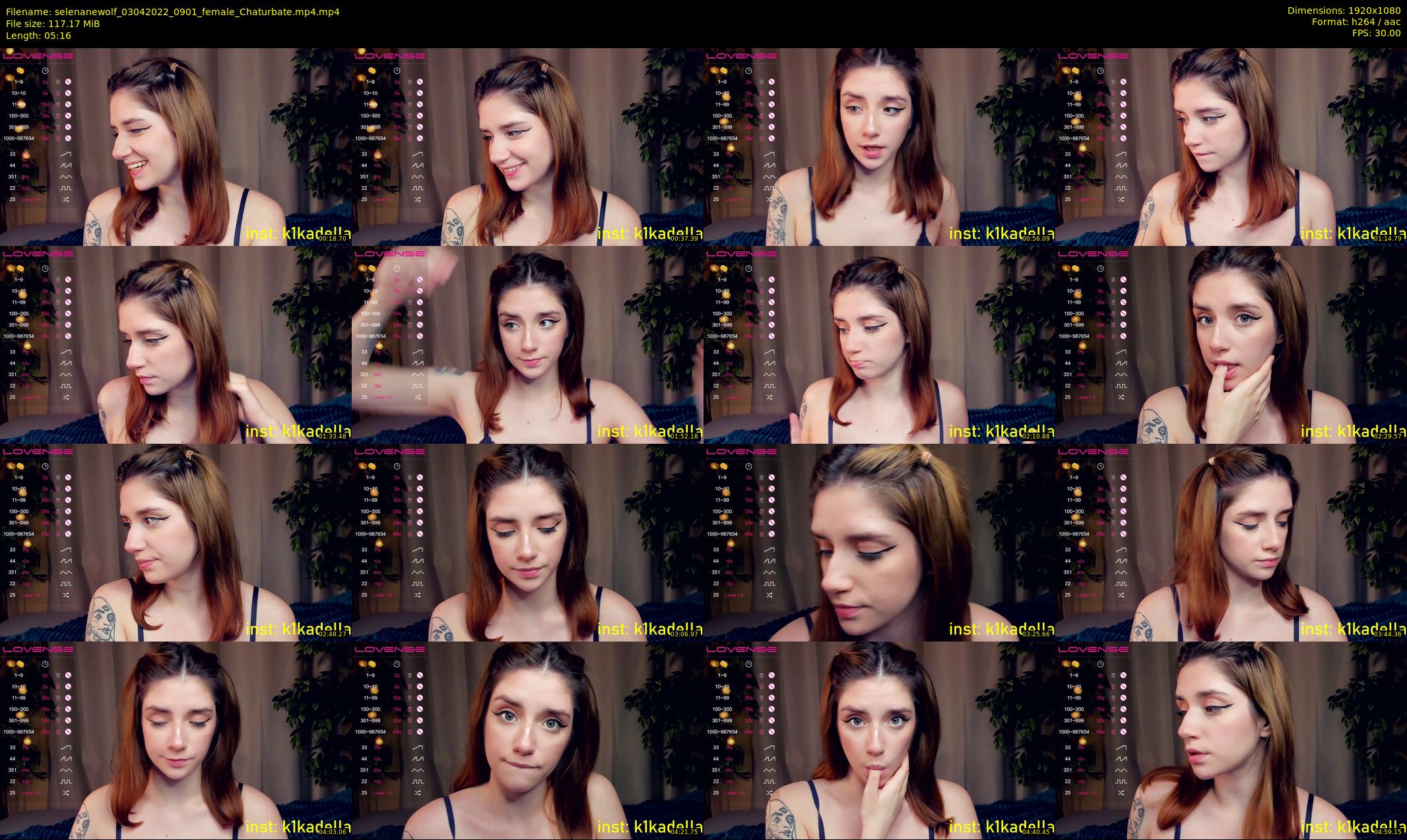 selenanewolf — 6 minute Chaturbate couple cam show recording, 1080p, Apr 3, 2022