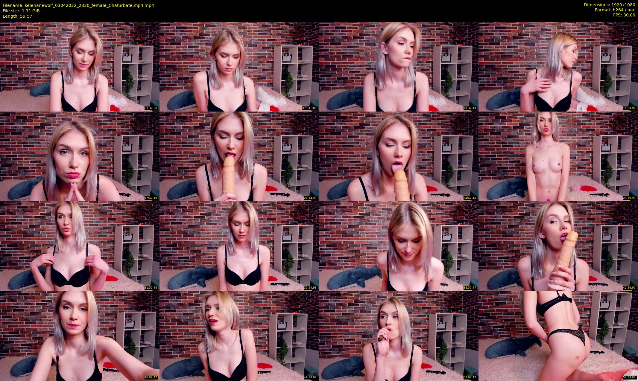 selenanewolf — 60 minute Chaturbate couple cam show recording, 1080p, Apr 3, 2022