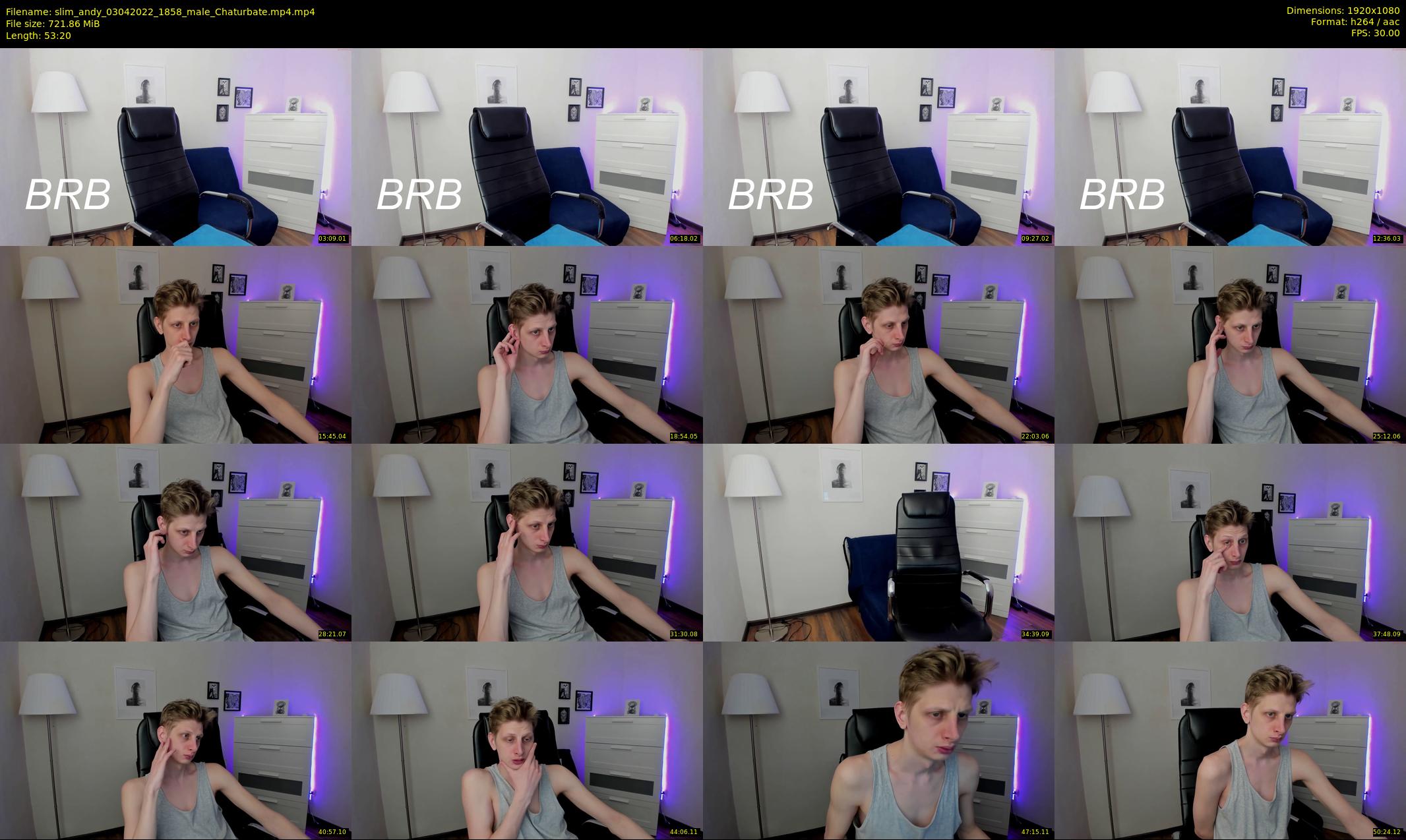 slim_andy — 54 minute Chaturbate male cam show recording, 1080p, Apr 3, 2022