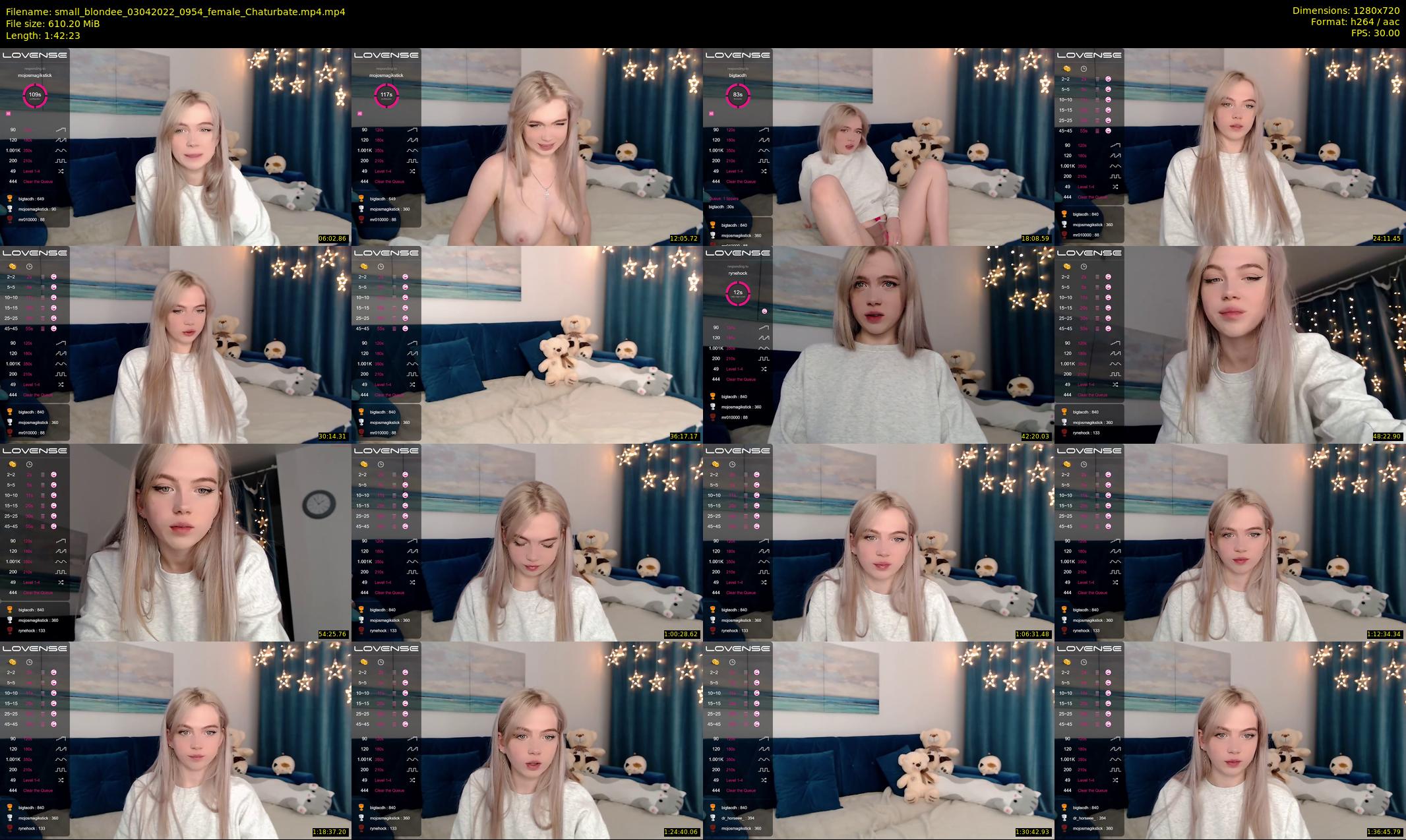 small_blondee — 103 minute Chaturbate female cam show recording, 720p, Apr 3, 2022