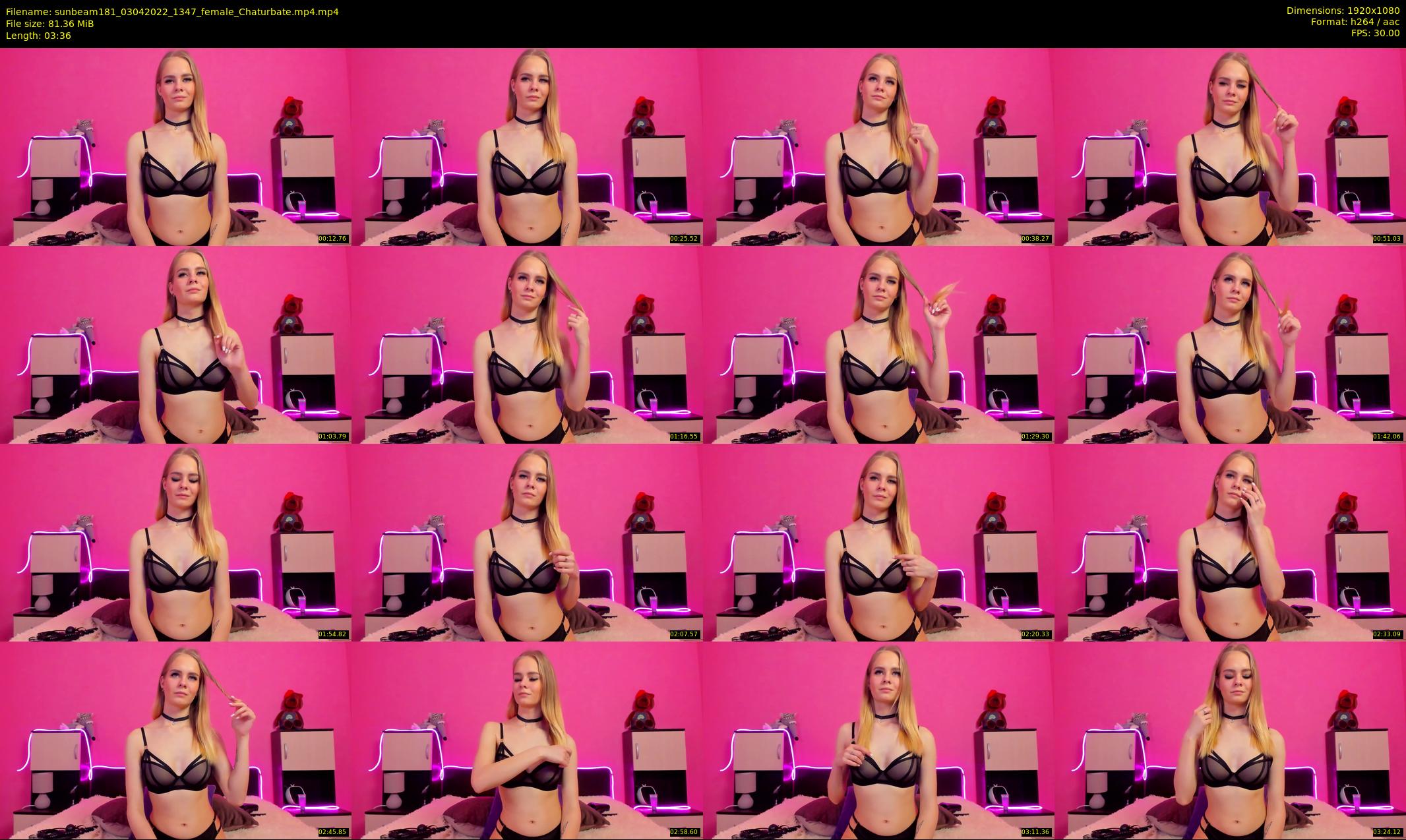 sunbeam181 — 4 minute Chaturbate female cam show recording, 1080p, Apr 3, 2022