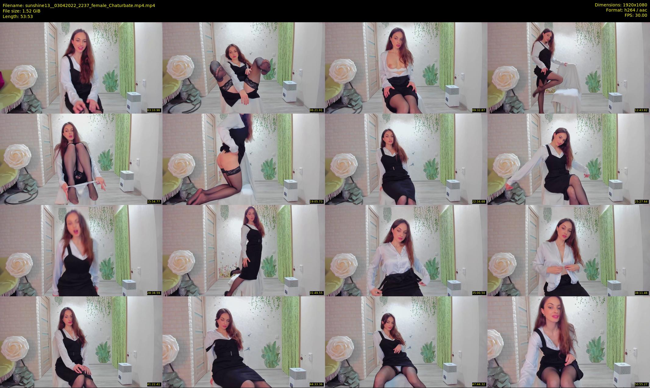 sunshine13_ — 54 minute Chaturbate female cam show recording, 1080p, Apr 3, 2022