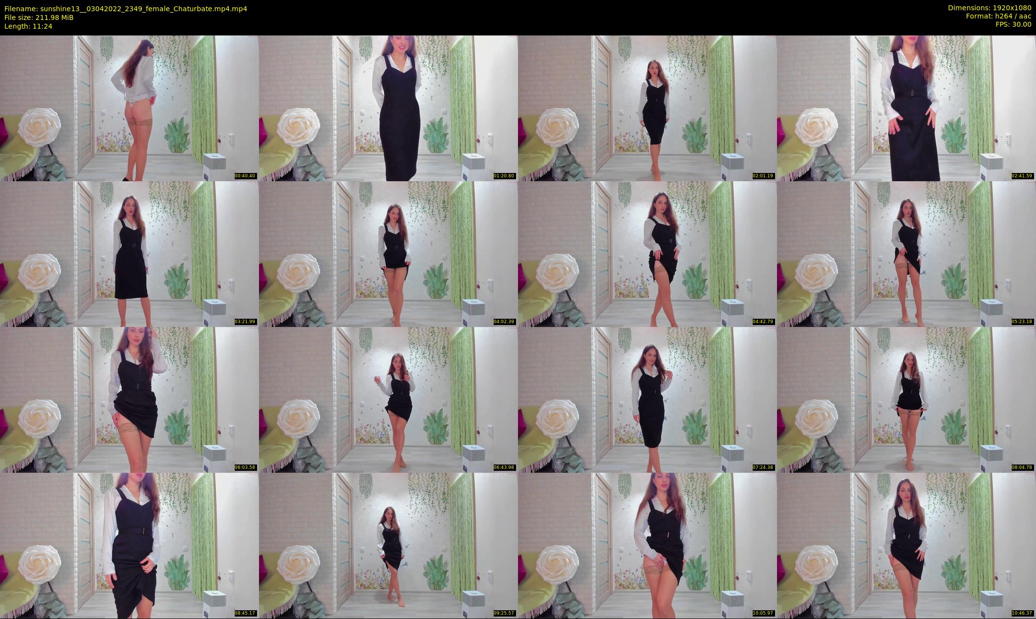 sunshine13_ — 12 minute Chaturbate female cam show recording, 1080p, Apr 3, 2022