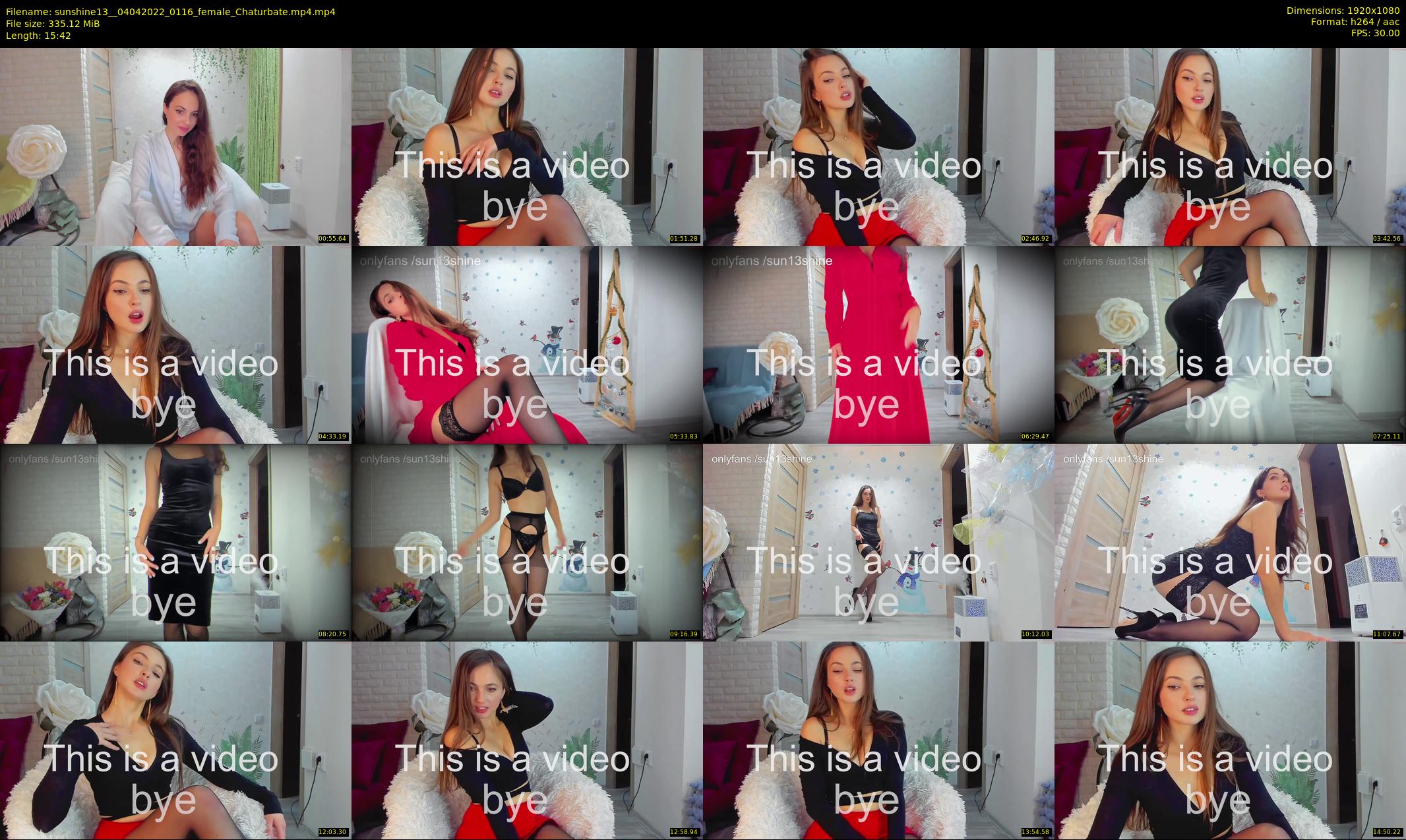 sunshine13_ — 16 minute Chaturbate female cam show recording, 1080p, Apr 4, 2022