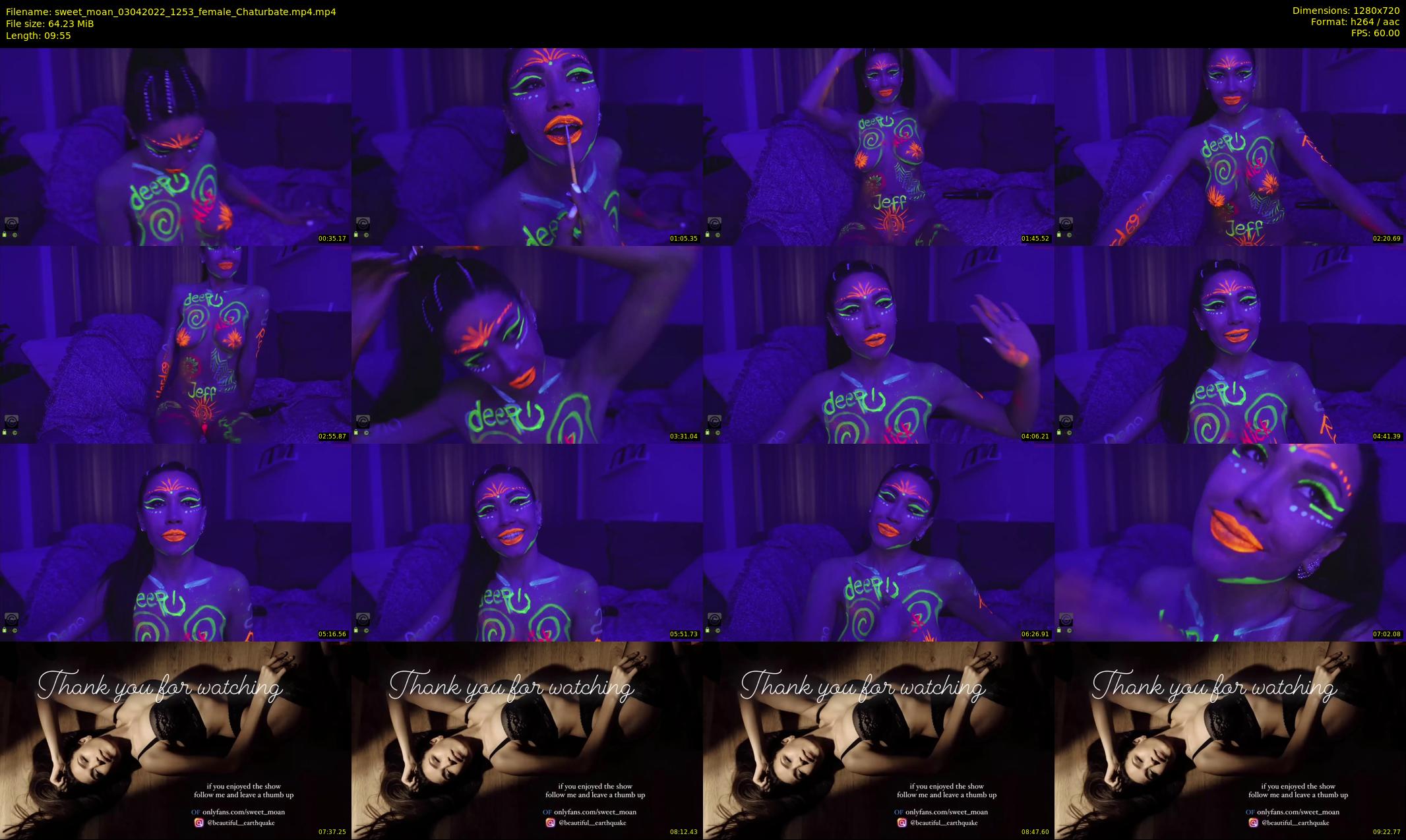 sweet_moan — 10 minute Chaturbate female cam show recording, 720p, Apr 3, 2022