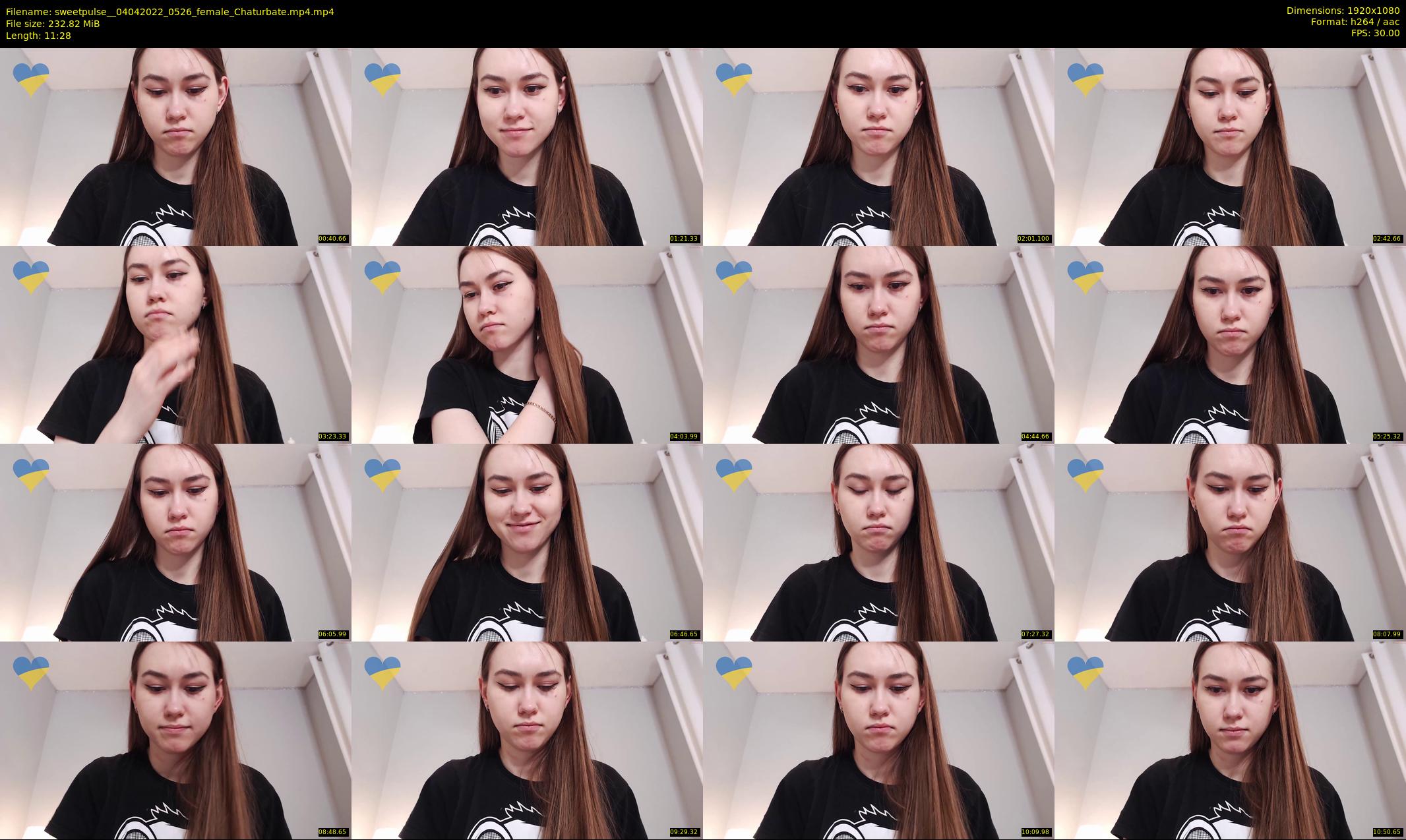 sweetpulse_ — 12 minute Chaturbate female cam show recording, 1080p, Apr 4, 2022