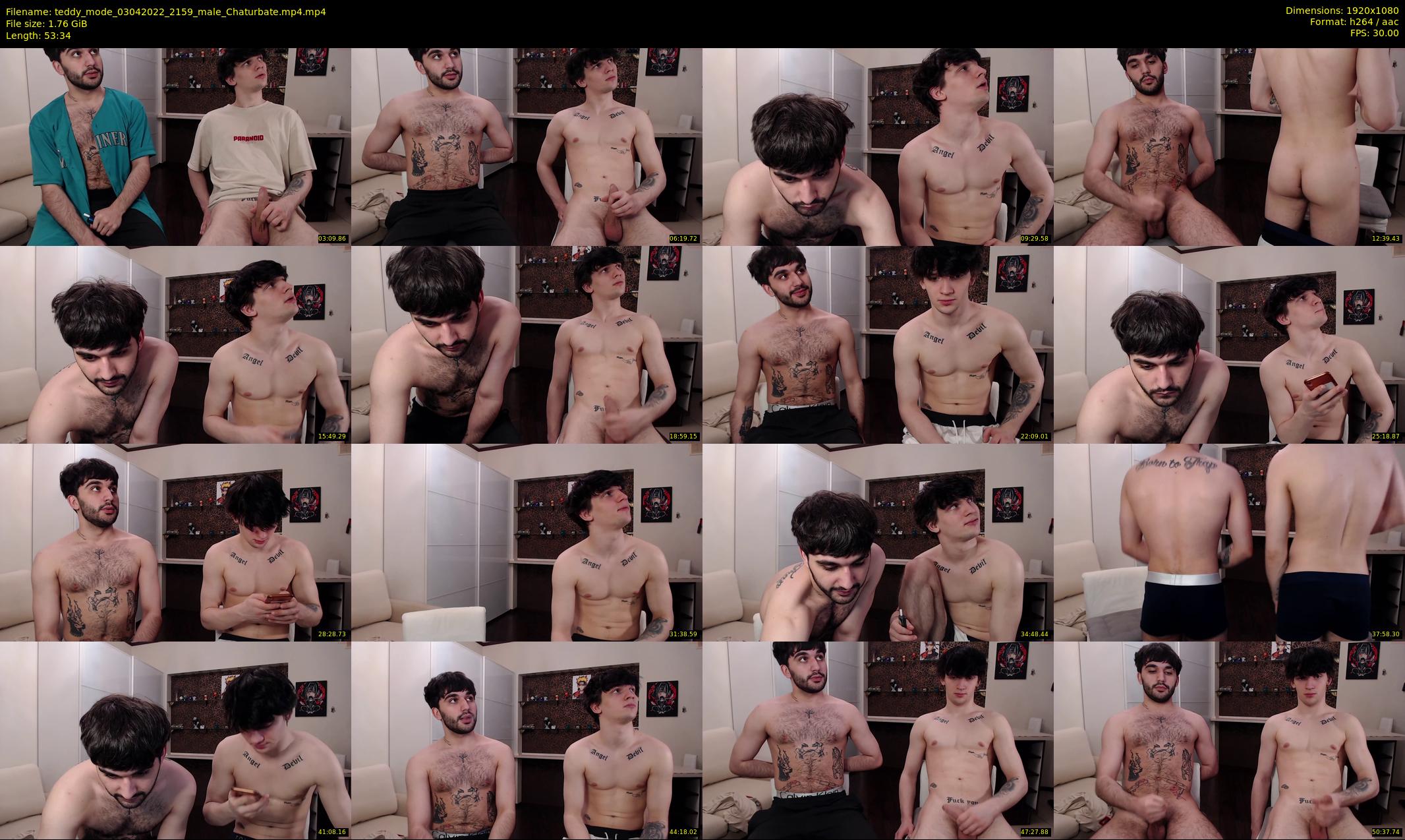 teddy_mode — 54 minute Chaturbate couple cam show recording, 1080p, Apr 3, 2022