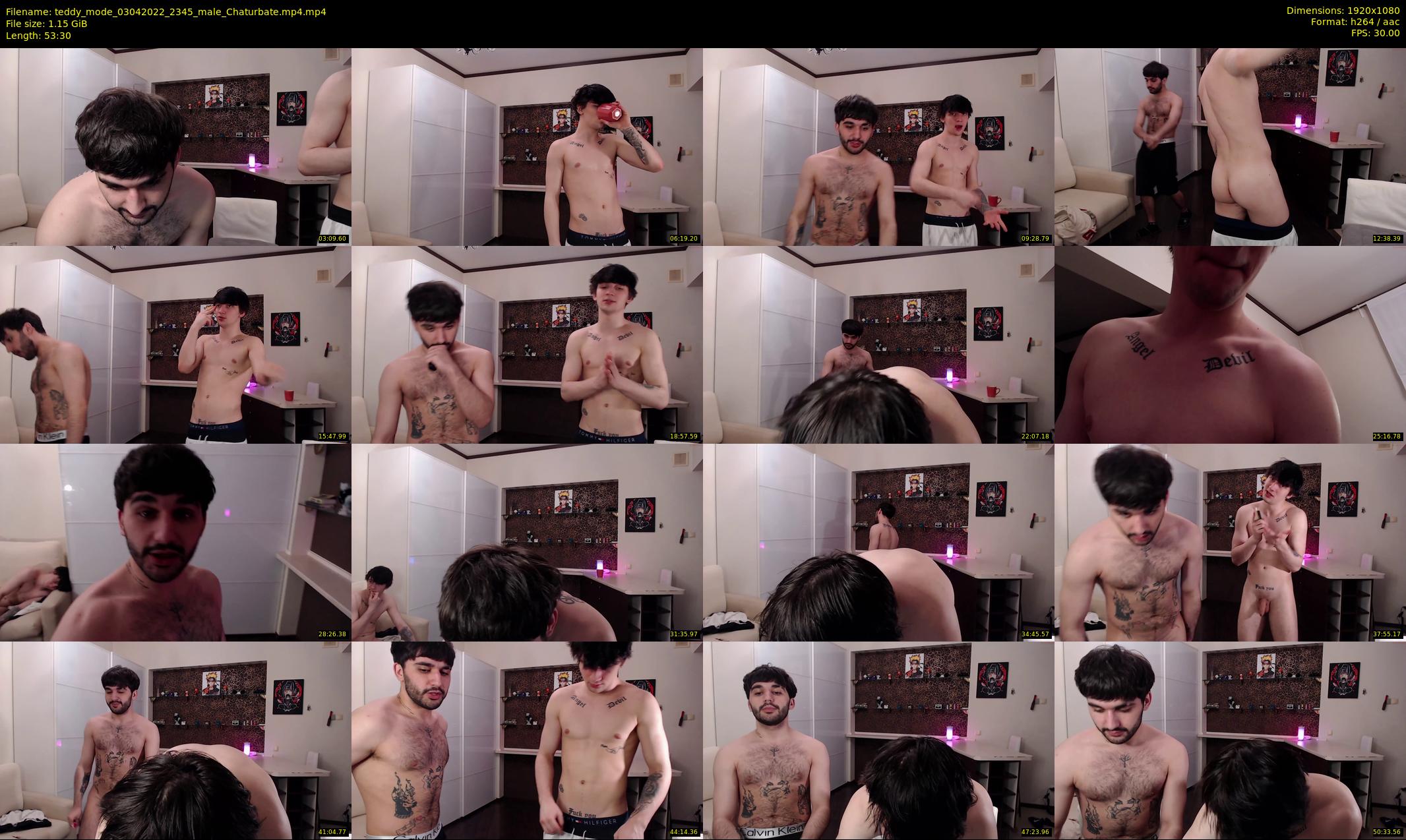 teddy_mode — 54 minute Chaturbate couple cam show recording, 1080p, Apr 3, 2022
