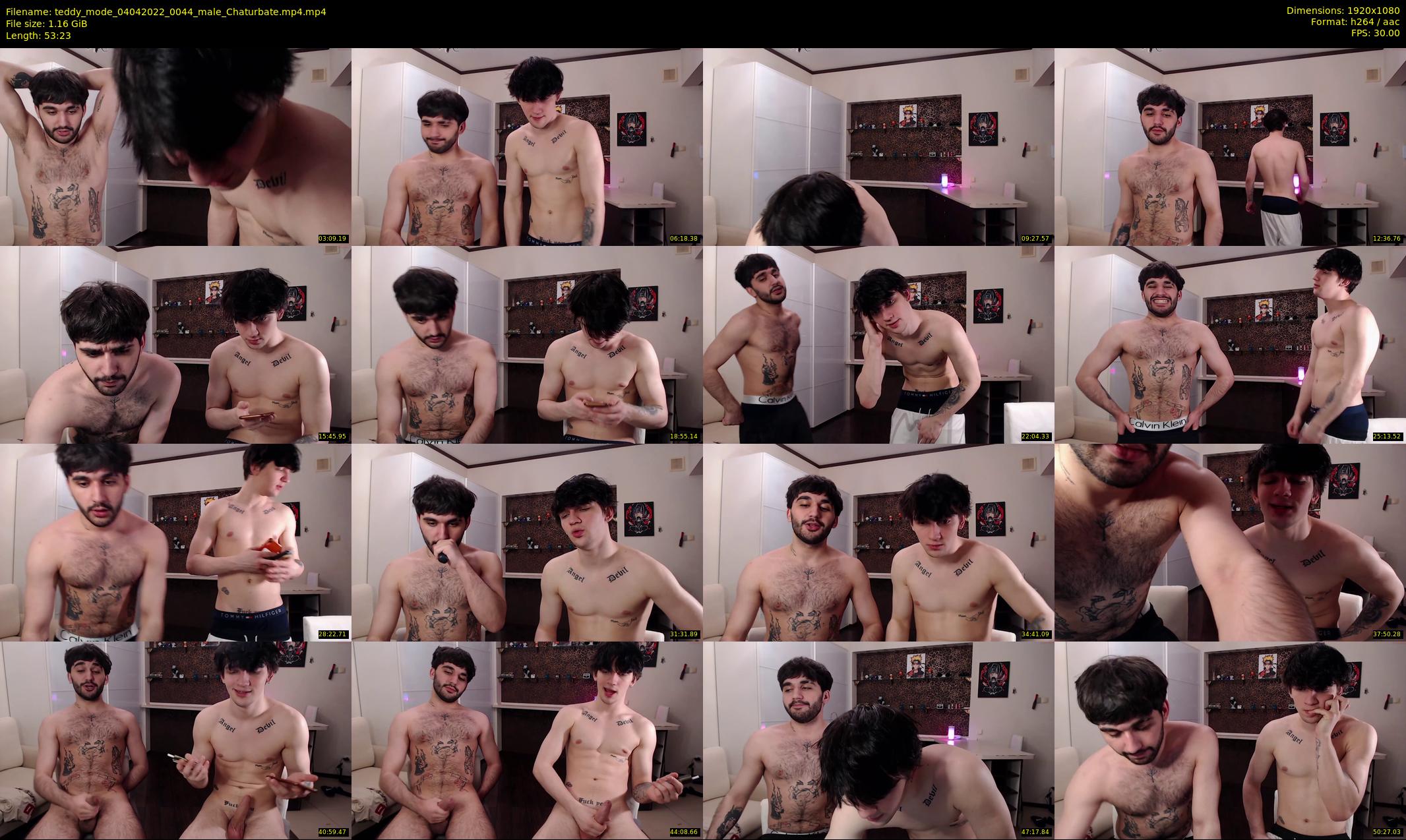 teddy_mode — 54 minute Chaturbate couple cam show recording, 1080p, Apr 4, 2022