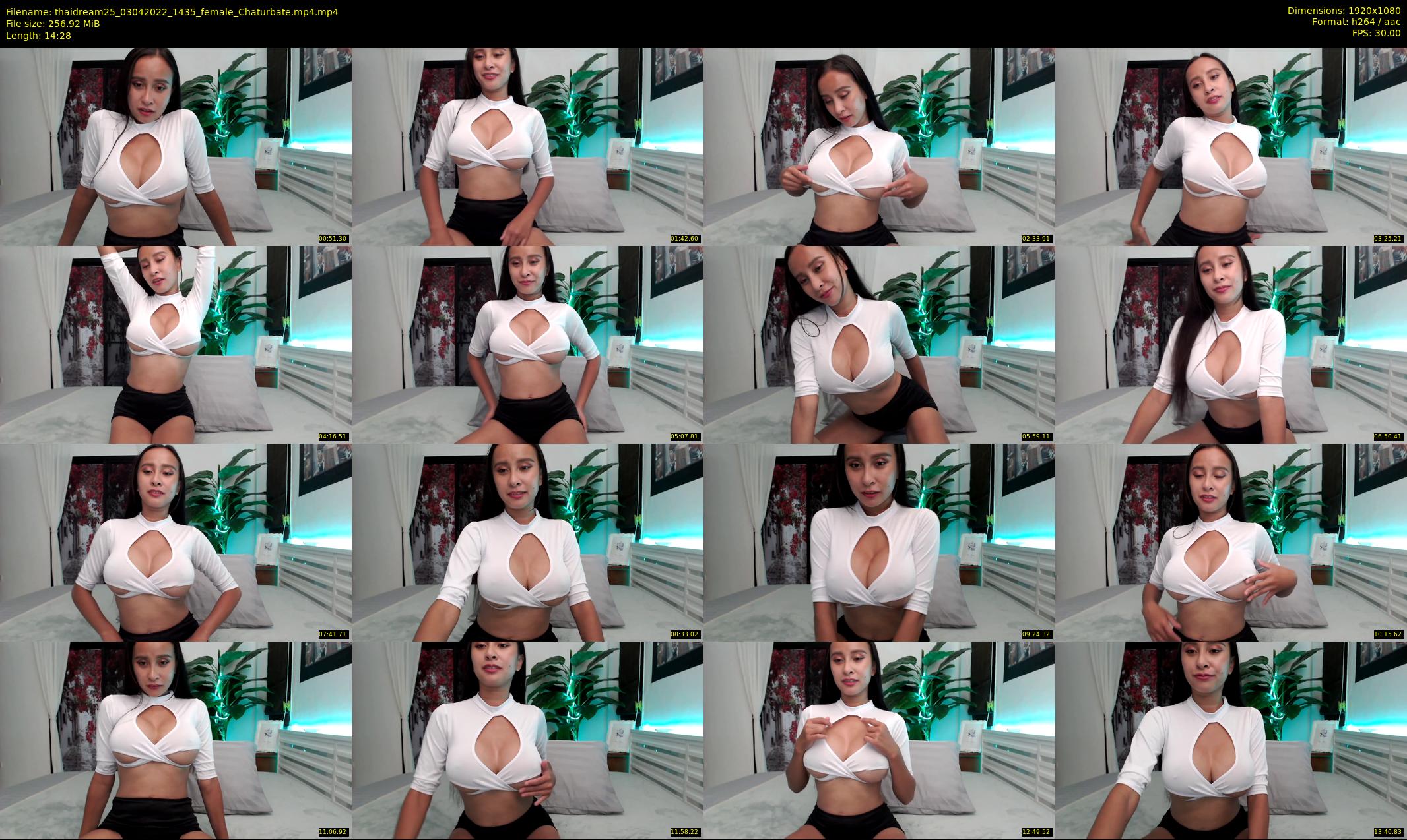 thaidream25 — 15 minute Chaturbate female cam show recording, 1080p, Apr 3, 2022
