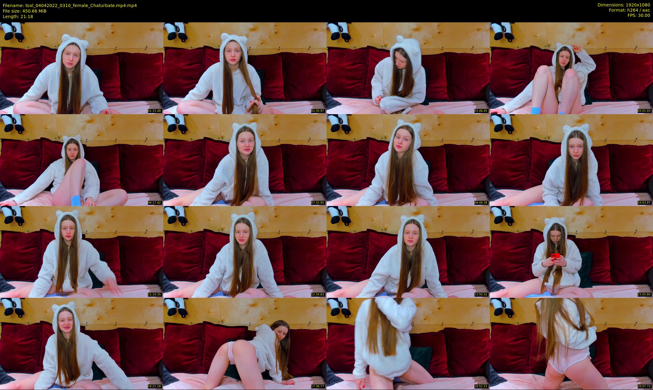 toxl — 22 minute Chaturbate female cam show recording, 1080p, Apr 4, 2022