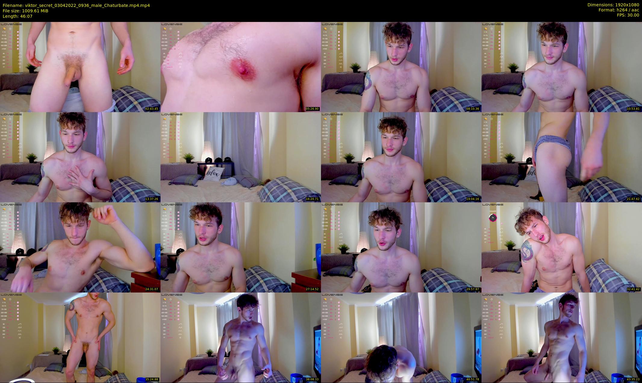 viktor_secret — 47 minute Chaturbate male cam show recording, 1080p, Apr 3, 2022