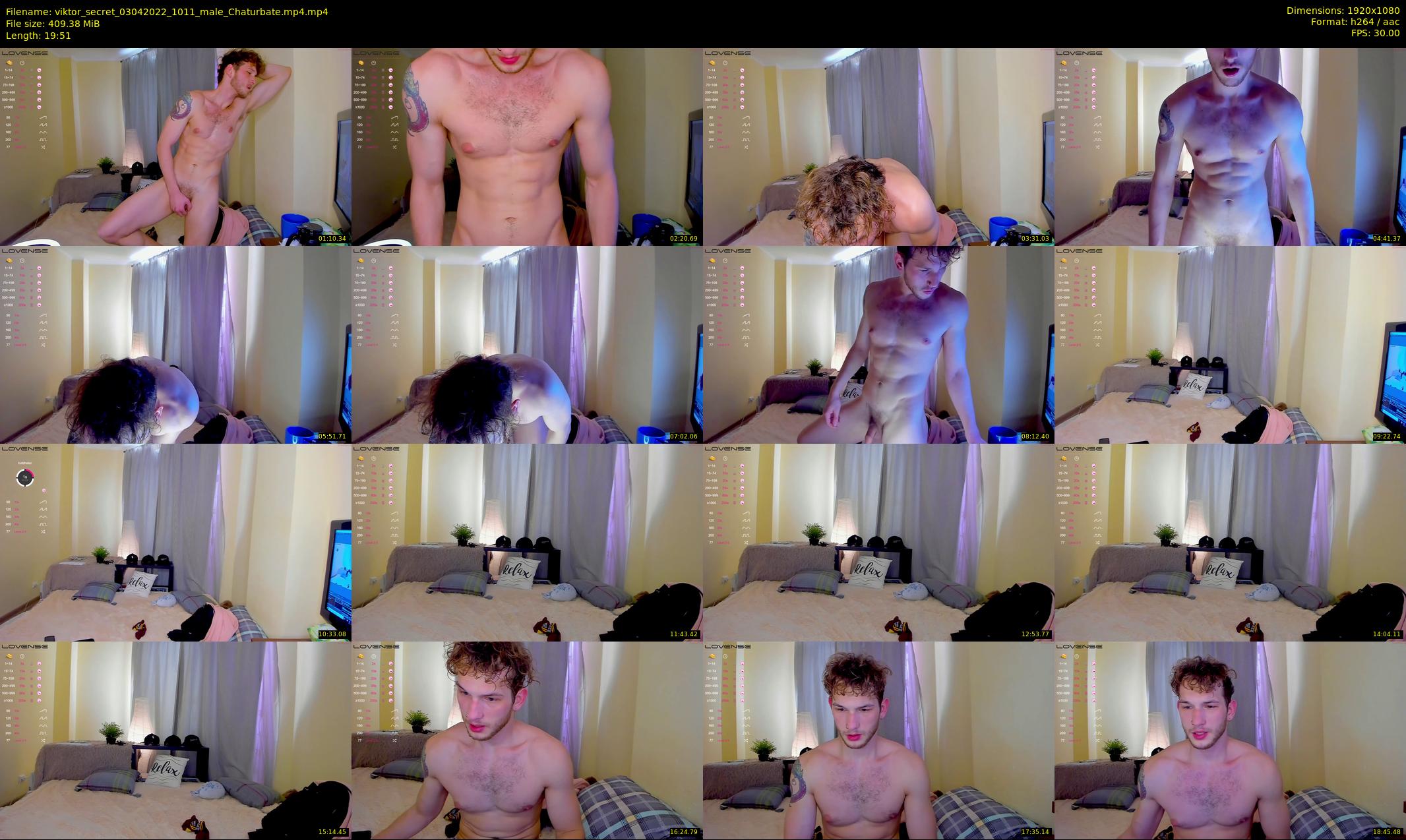 viktor_secret — 20 minute Chaturbate male cam show recording, 1080p, Apr 3, 2022