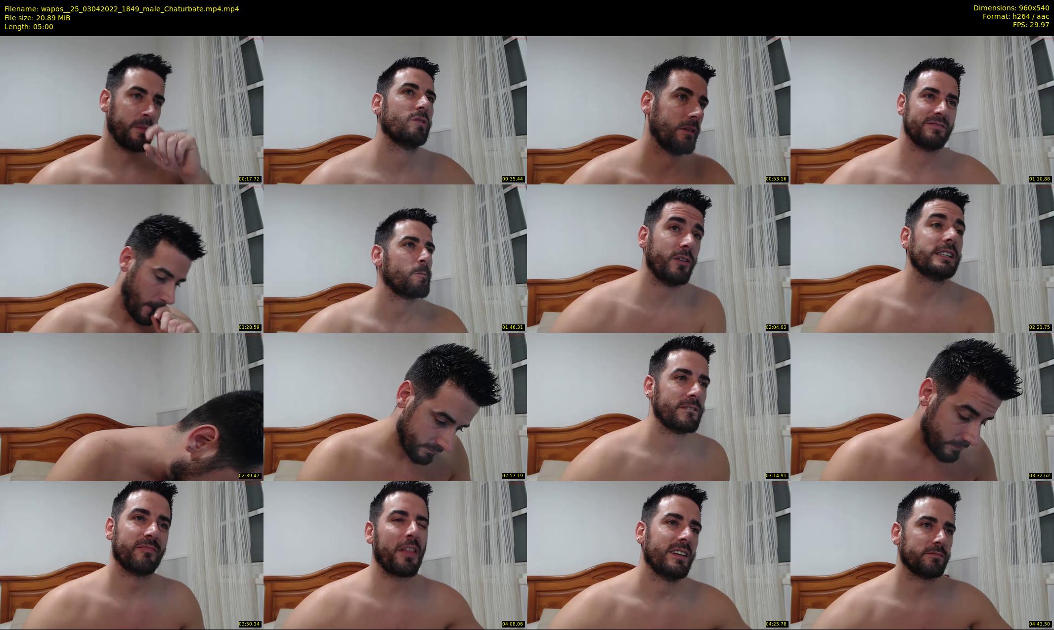 wapos__25 — 5 minute Chaturbate male cam show recording, 480p, Apr 3, 2022