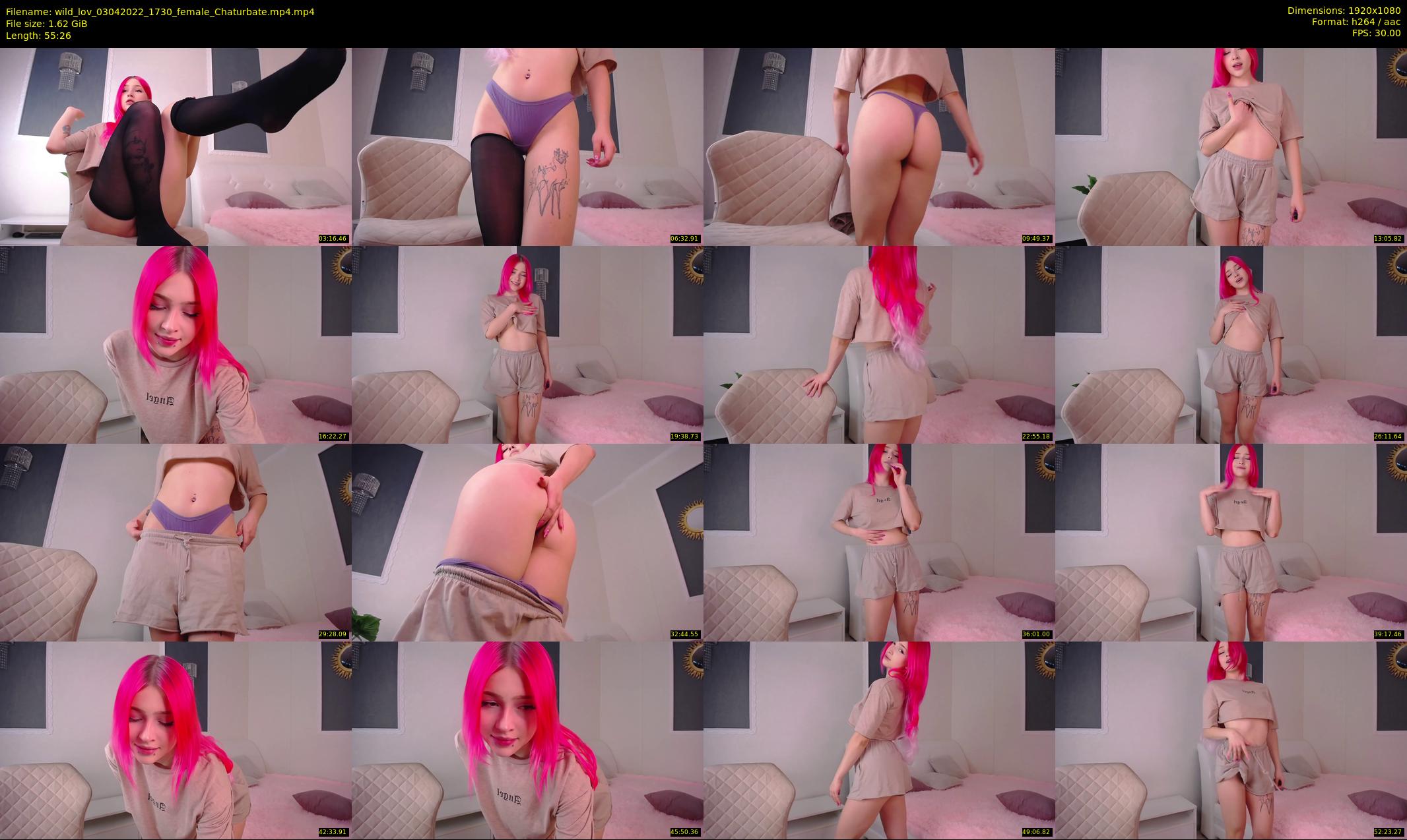wild_lov — 56 minute Chaturbate female cam show recording, 1080p, Apr 3, 2022