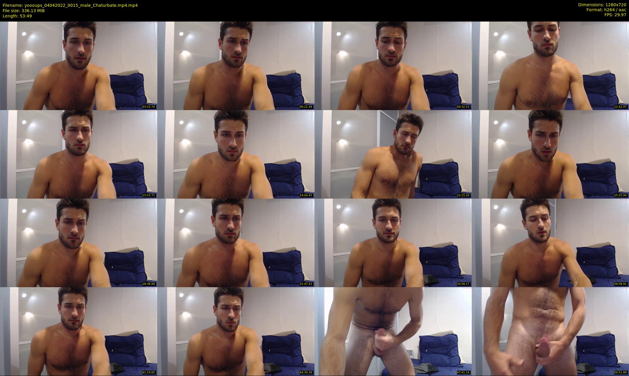 yoooups — 54 minute Chaturbate male cam show recording, 720p, Apr 4, 2022