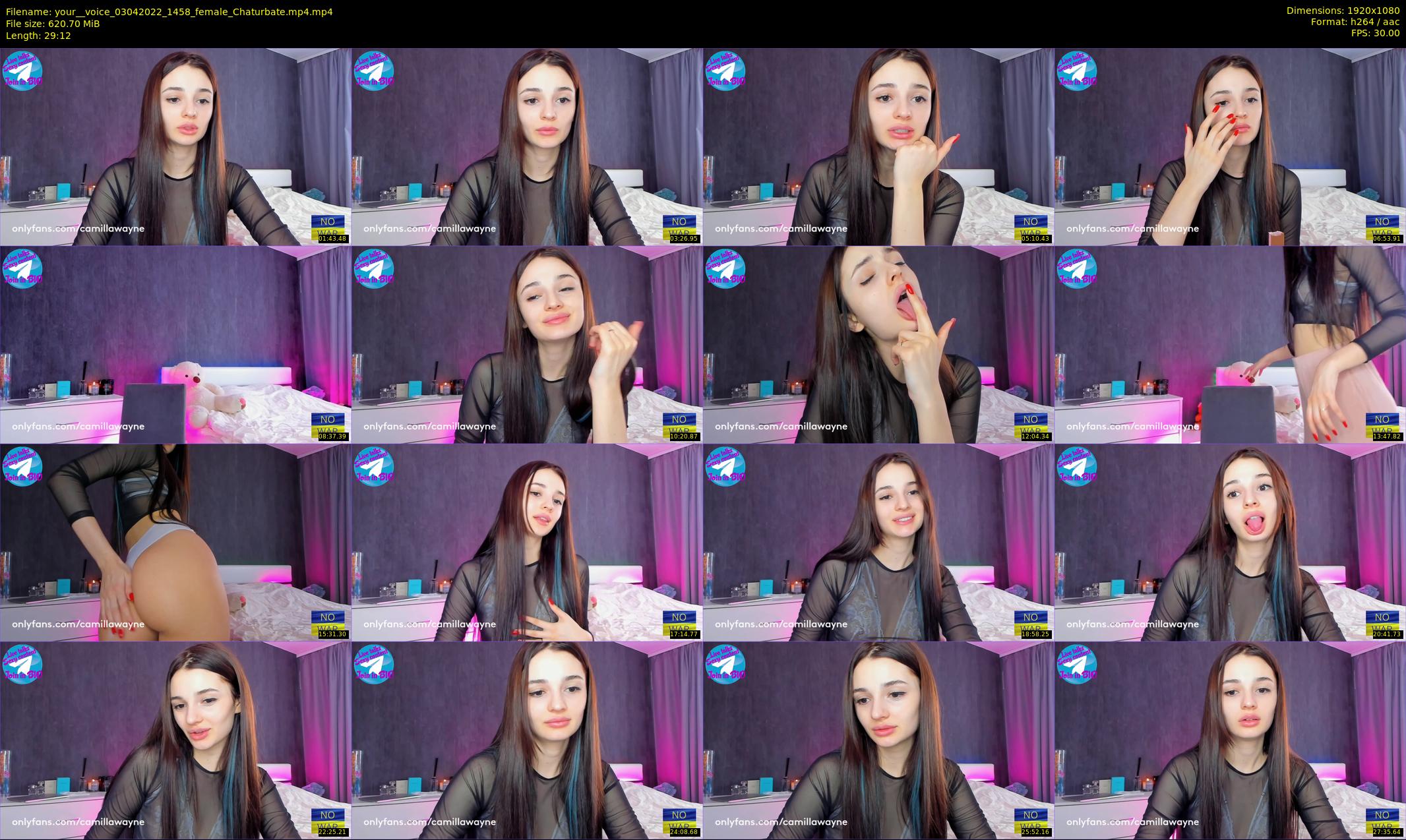 your__voice — 30 minute Chaturbate female cam show recording, 1080p, Apr 3, 2022
