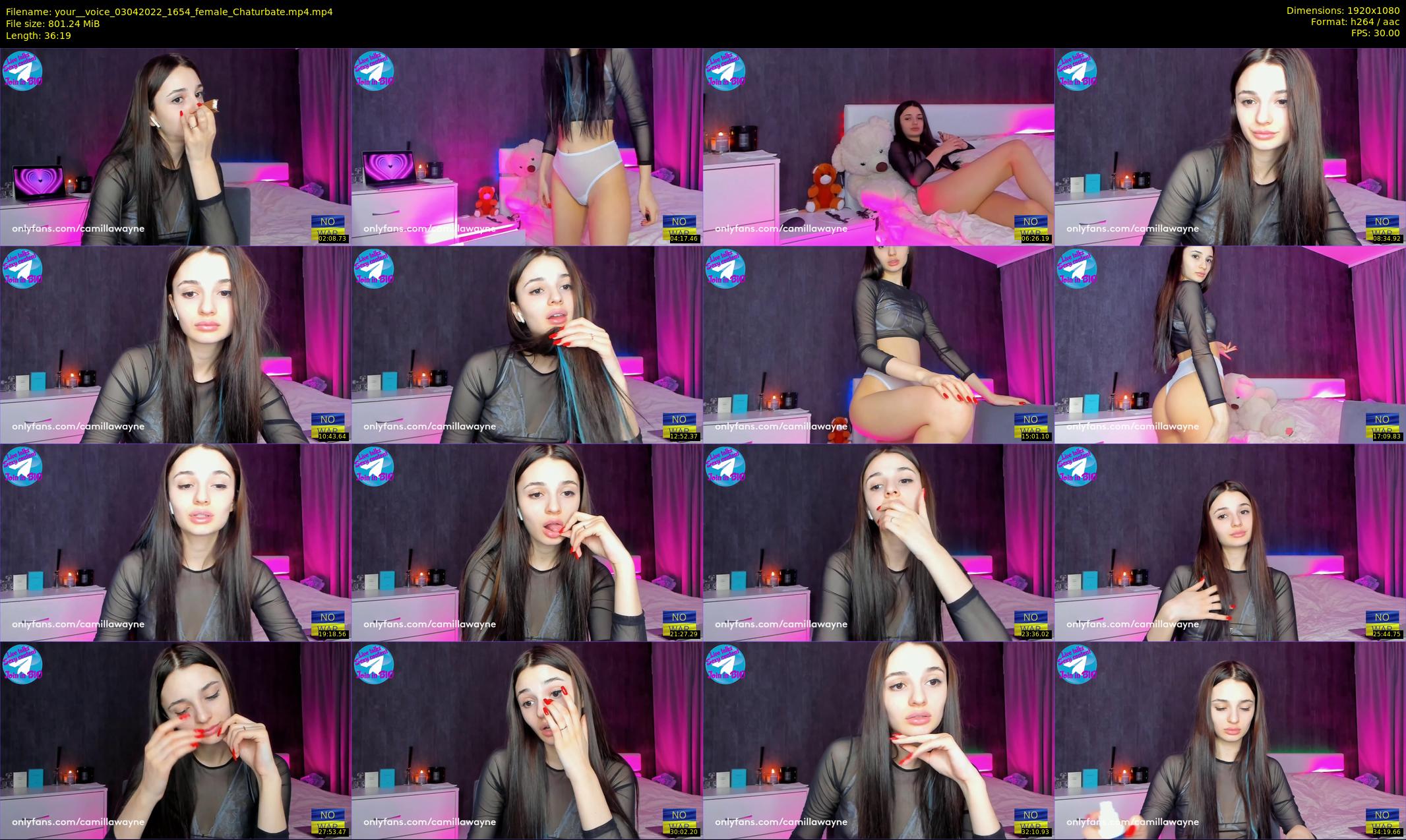 your__voice — 37 minute Chaturbate female cam show recording, 1080p, Apr 3, 2022