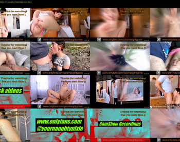 yournaughtypixie — 5 minute Chaturbate couple cam show recording, 1080p, Apr 3, 2022