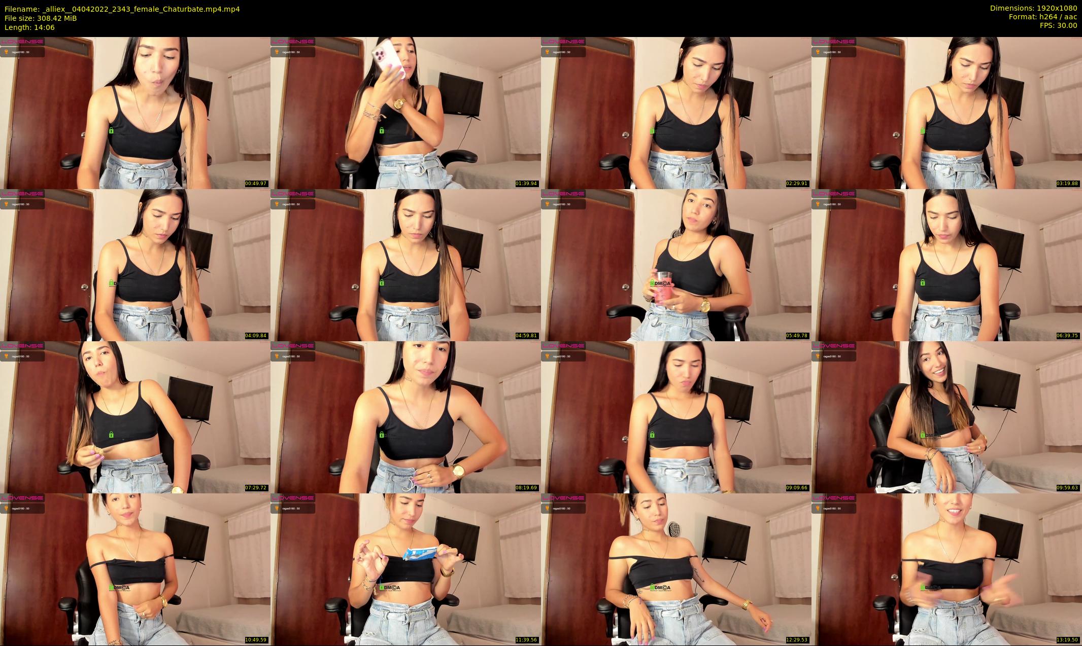 _alliex_ — 15 minute Chaturbate female cam show recording, 1080p, Apr 4, 2022