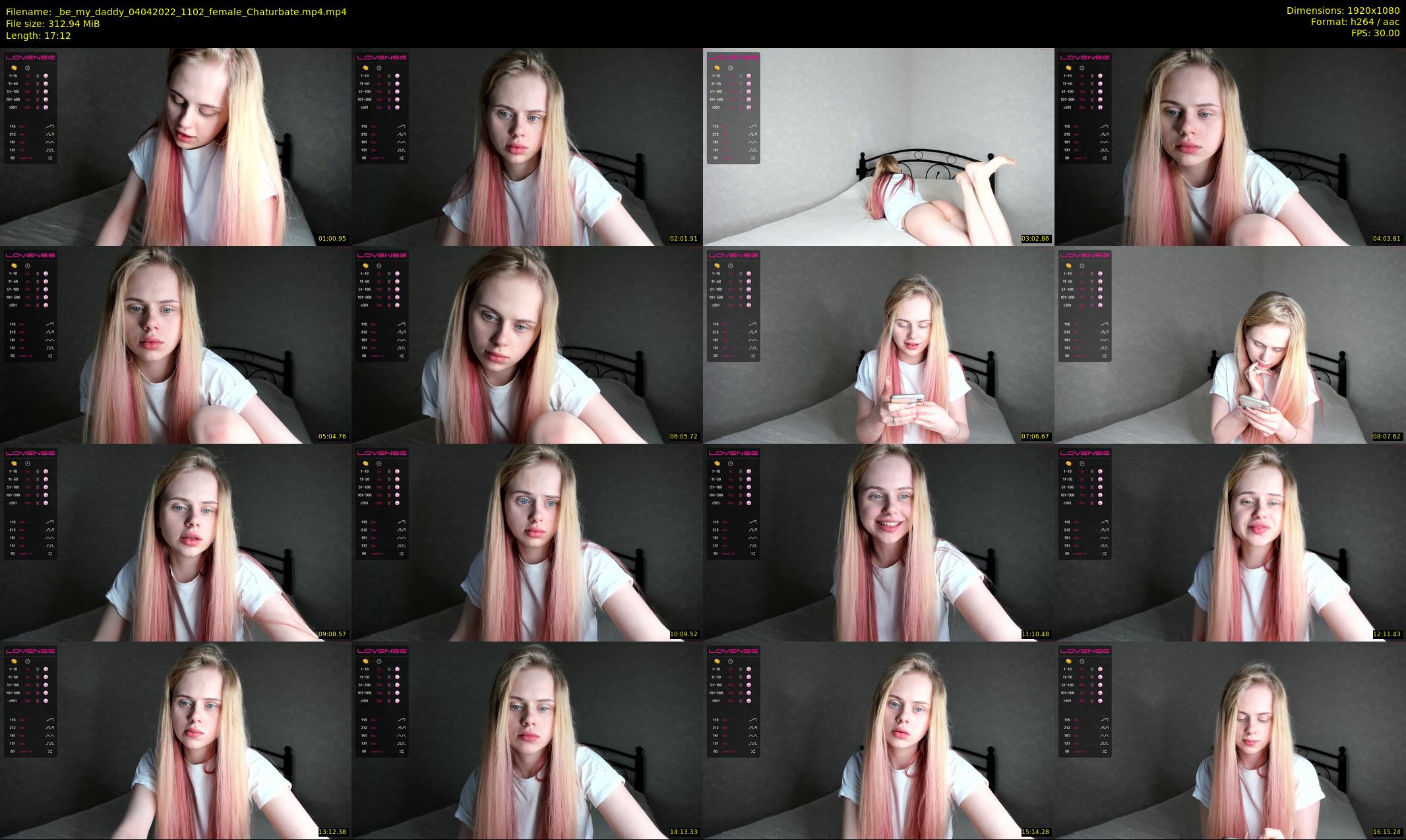 _be_my_daddy — 18 minute Chaturbate female cam show recording, 1080p, Apr 4, 2022