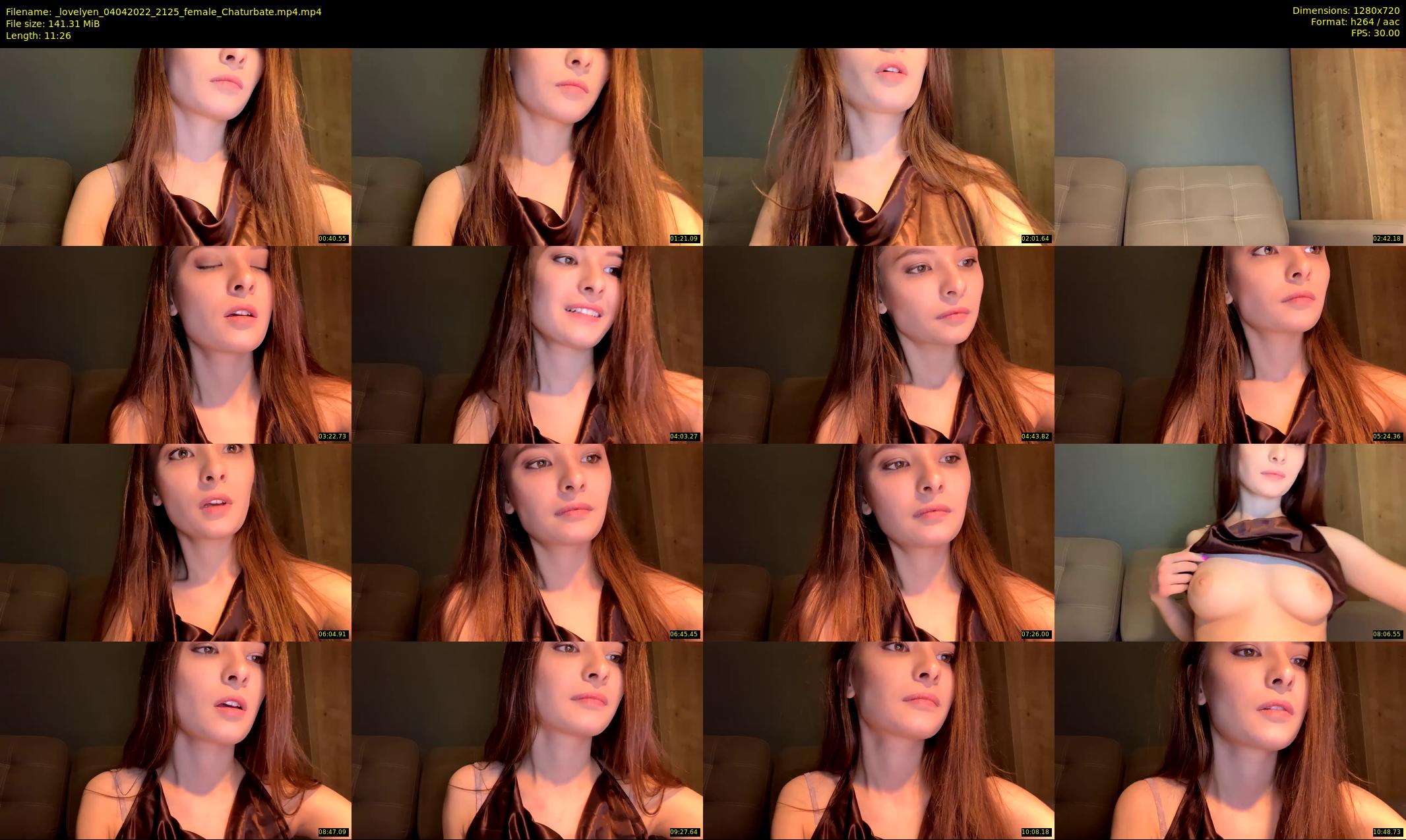 _lovelyen — 12 minute Chaturbate female cam show recording, 720p, Apr 4, 2022