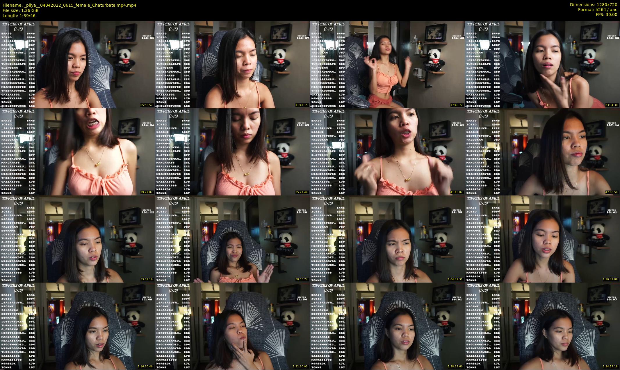 _pilya_ — 100 minute Chaturbate female cam show recording, 720p, Apr 4, 2022