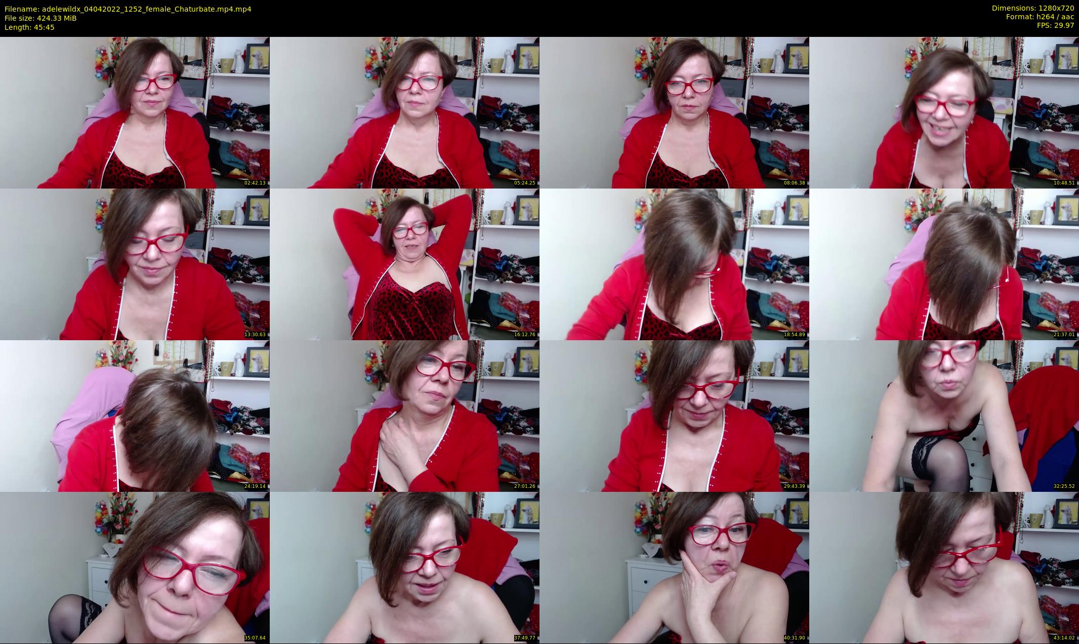 adelewildx — 46 minute Chaturbate female cam show recording, 720p, Apr 4, 2022