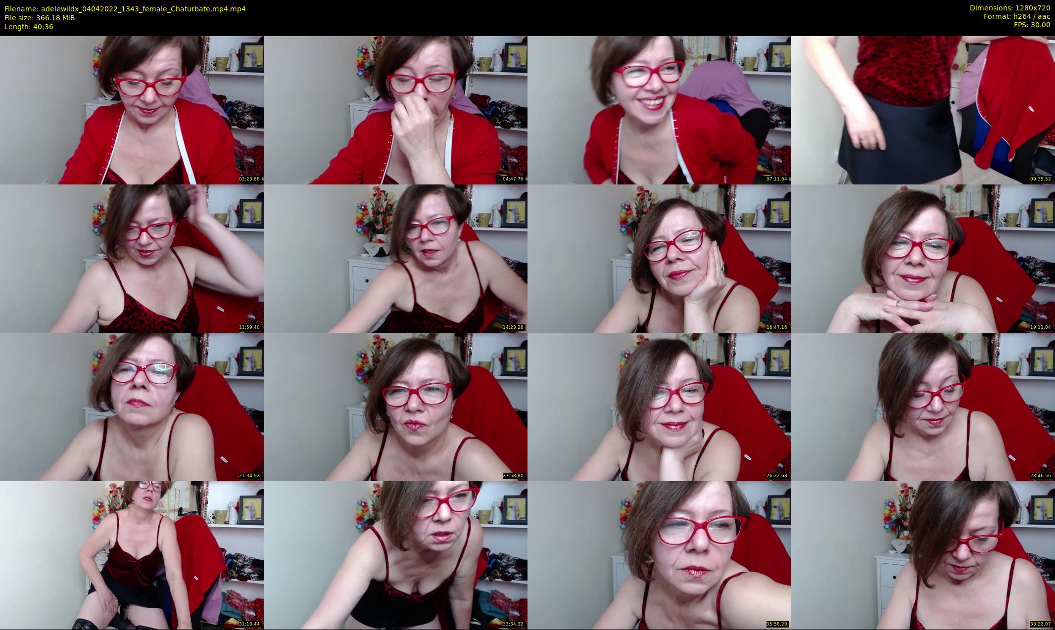 adelewildx — 41 minute Chaturbate female cam show recording, 720p, Apr 4, 2022
