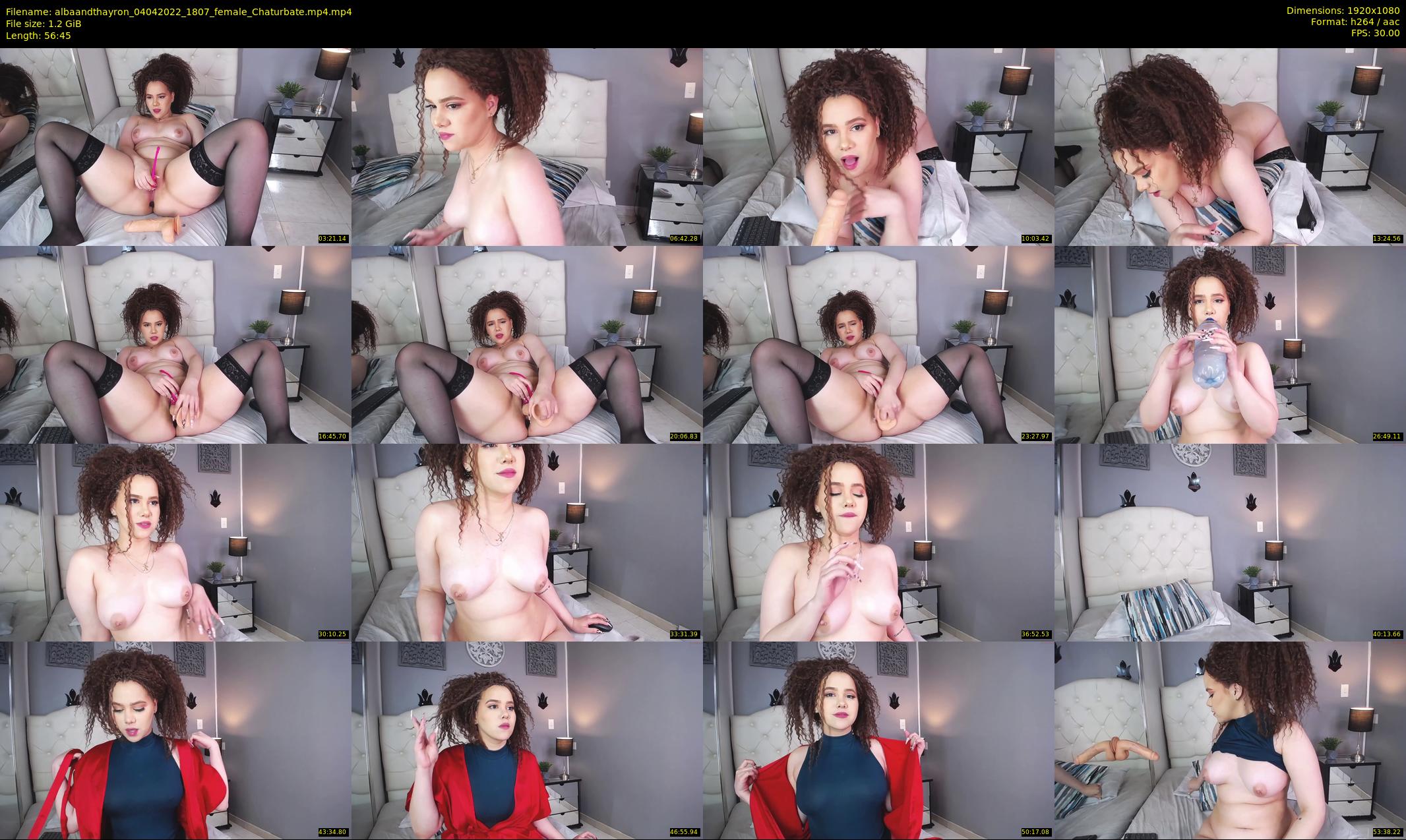albaandthayron — 57 minute Chaturbate couple cam show recording, 1080p, Apr 4, 2022