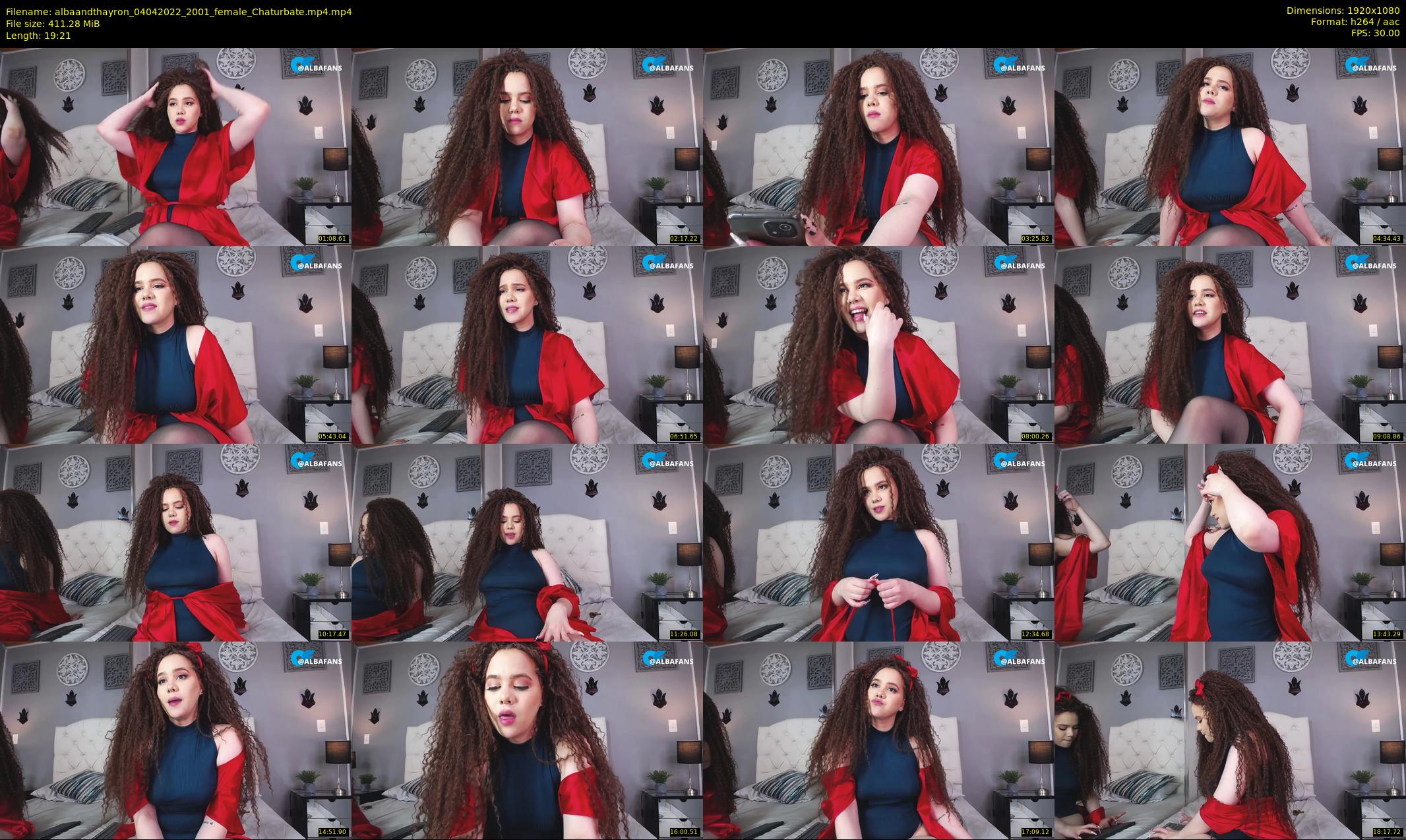 albaandthayron — 20 minute Chaturbate couple cam show recording, 1080p, Apr 4, 2022