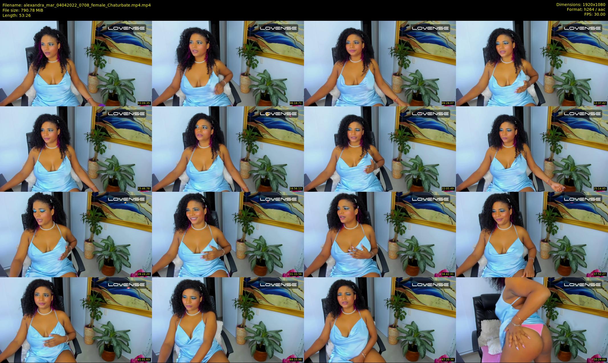 alexandra_mar — 54 minute Chaturbate female cam show recording, 1080p, Apr 4, 2022