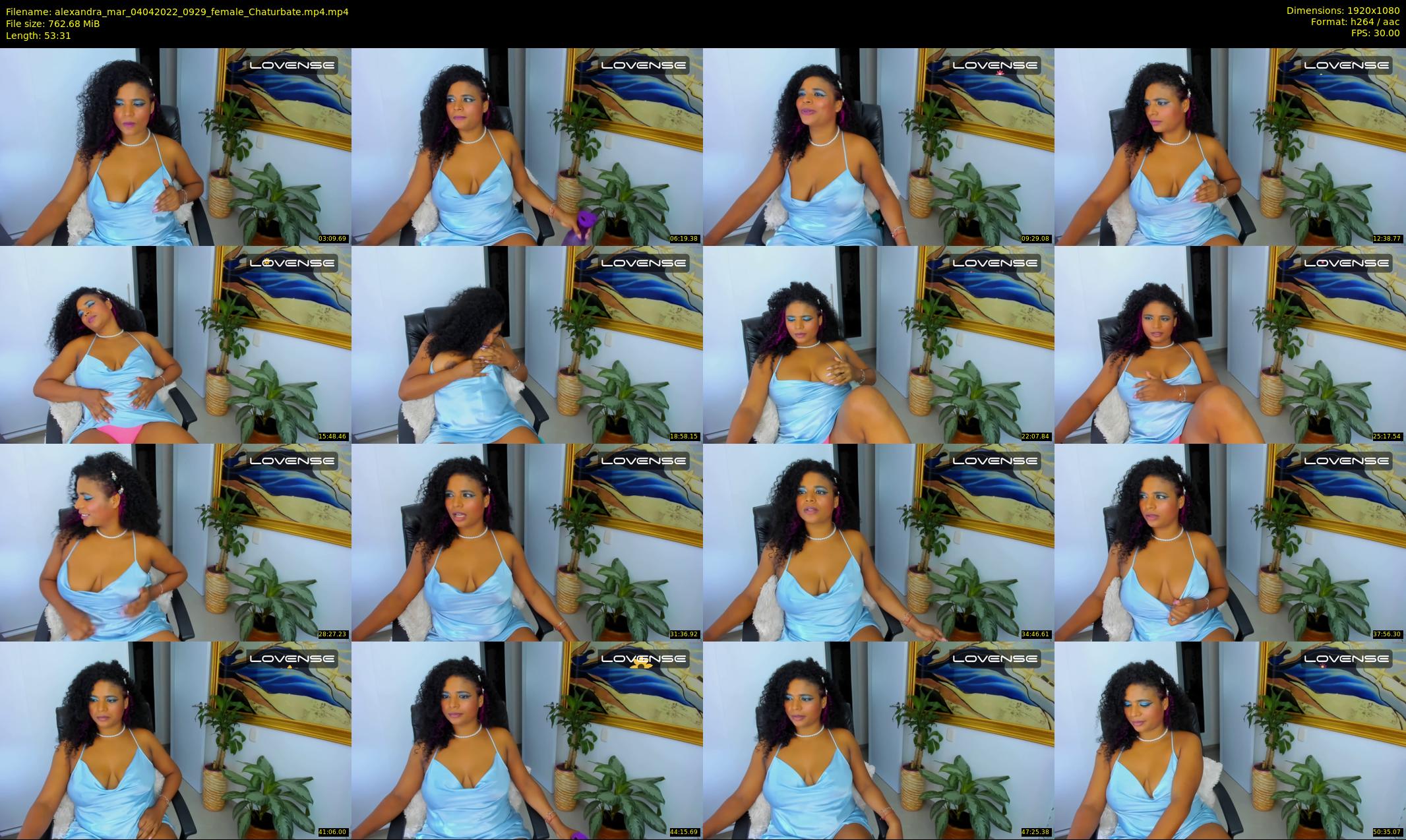alexandra_mar — 54 minute Chaturbate female cam show recording, 1080p, Apr 4, 2022