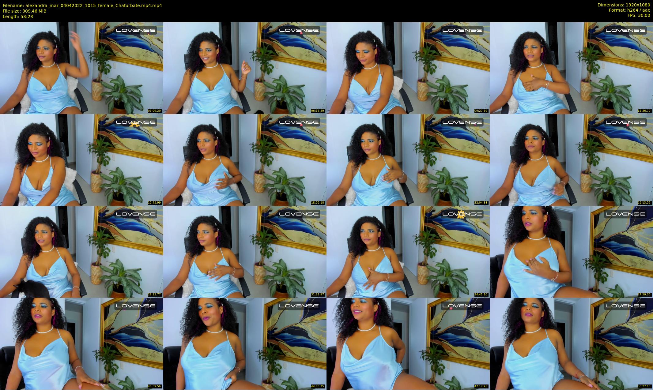 alexandra_mar — 54 minute Chaturbate female cam show recording, 1080p, Apr 4, 2022