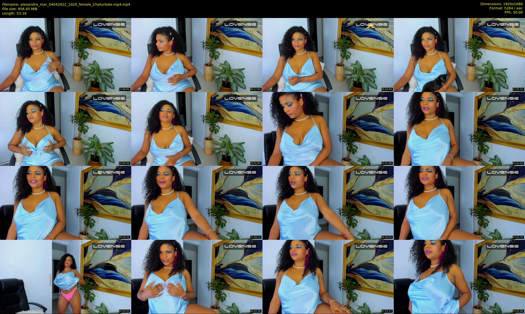 alexandra_mar — 54 minute Chaturbate female cam show recording, 1080p, Apr 4, 2022