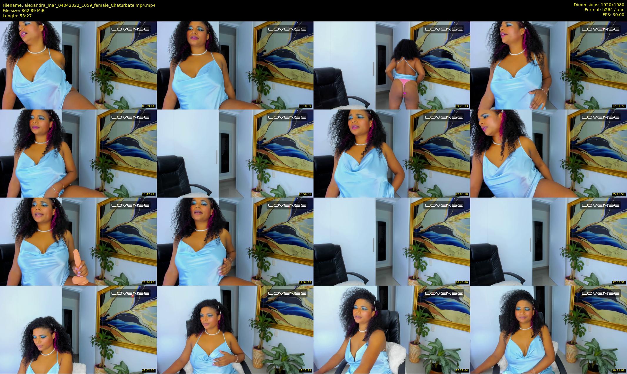 alexandra_mar — 54 minute Chaturbate female cam show recording, 1080p, Apr 4, 2022