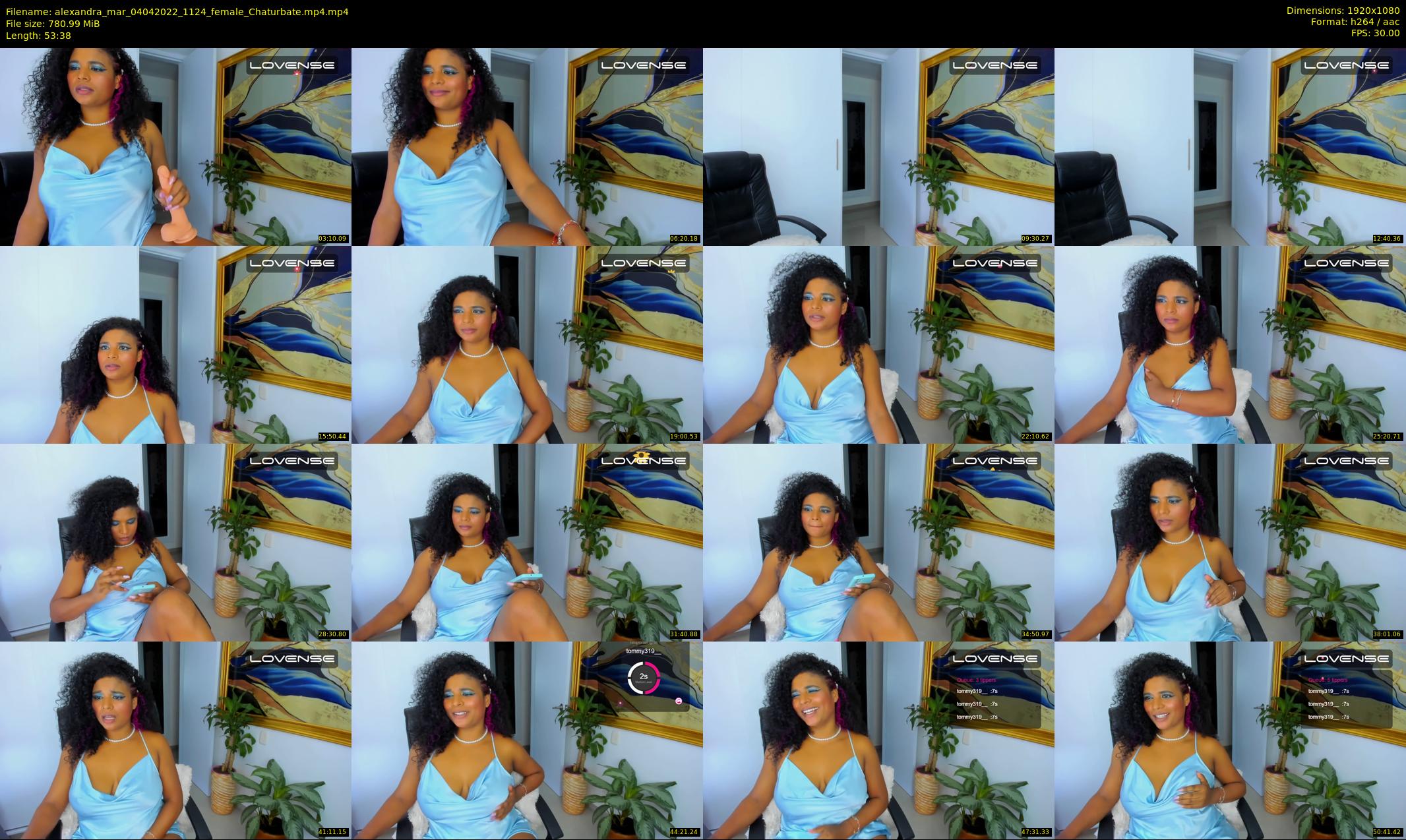 alexandra_mar — 54 minute Chaturbate female cam show recording, 1080p, Apr 4, 2022