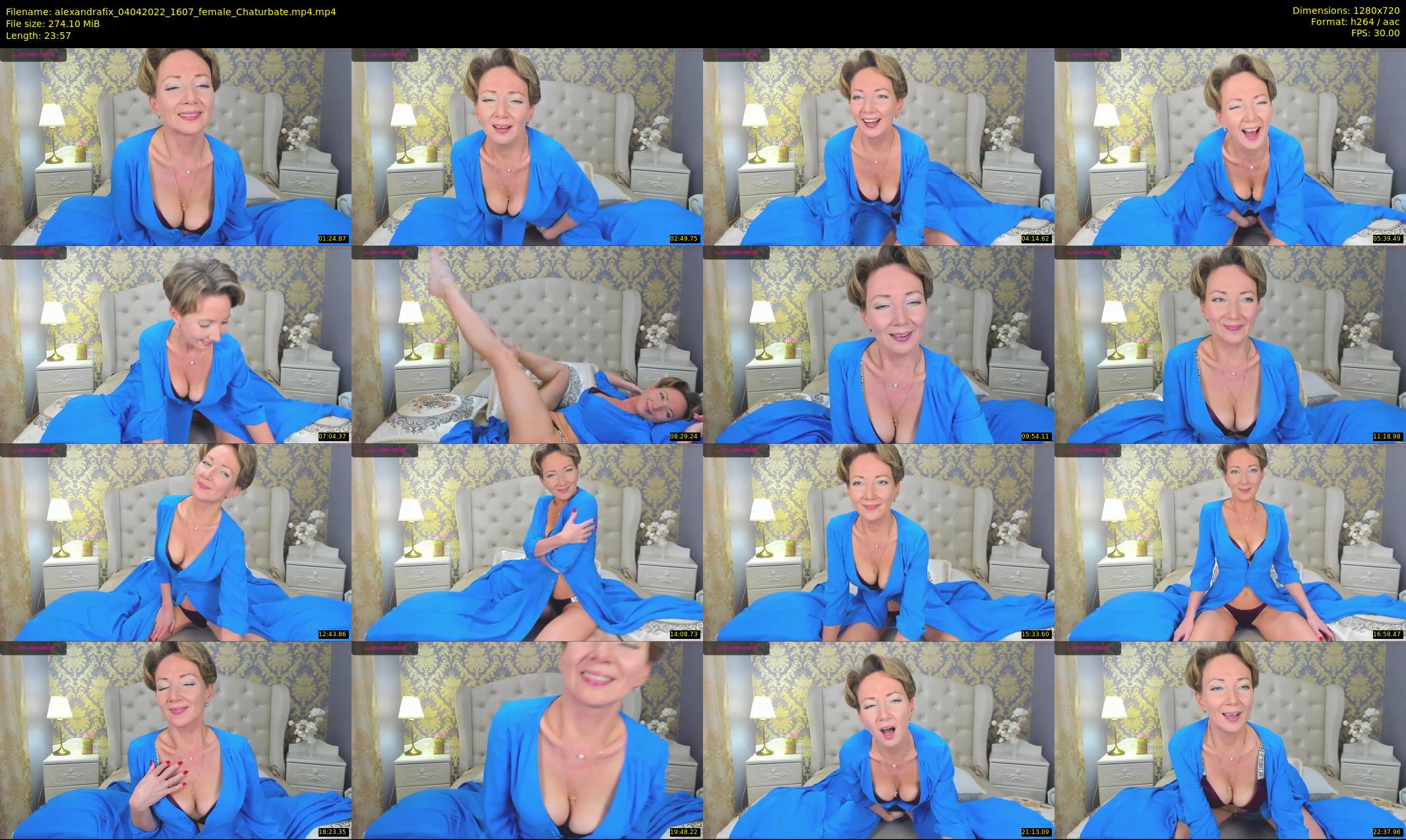 alexandrafix — 24 minute Chaturbate female cam show recording, 720p, Apr 4, 2022